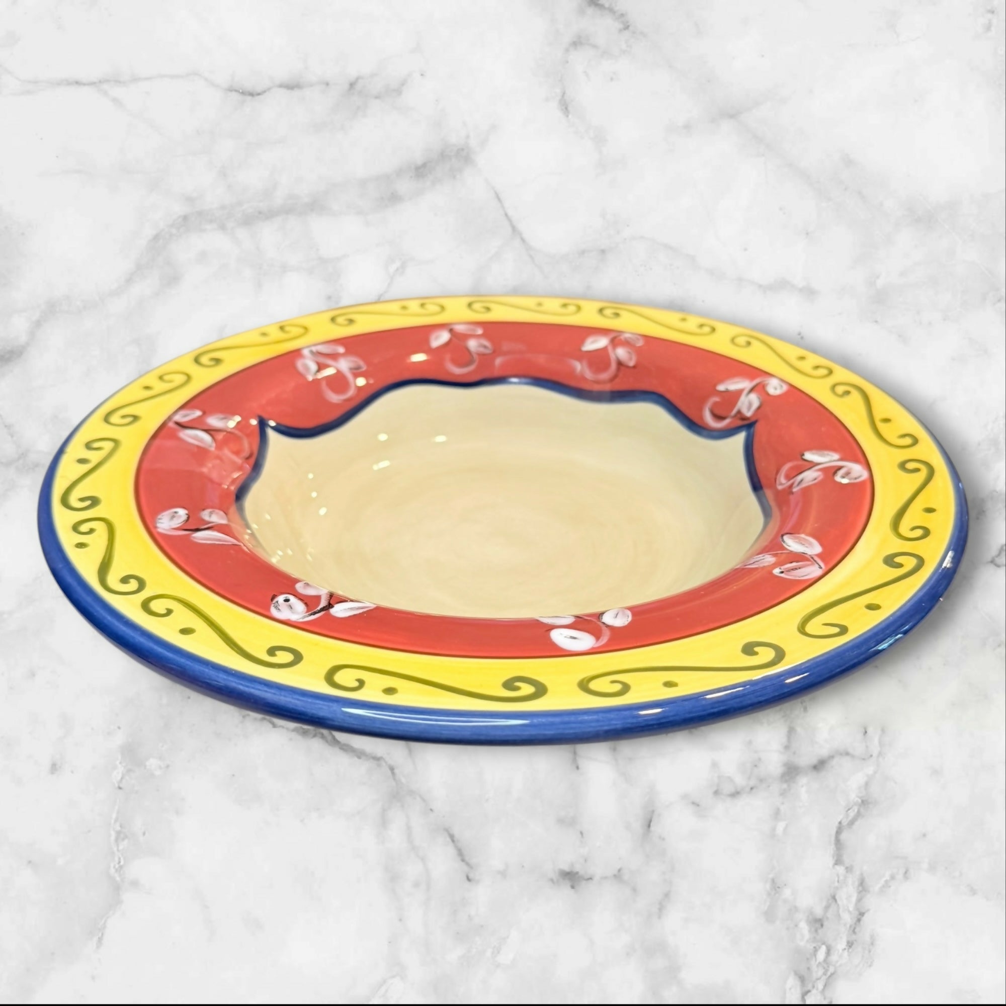 Pier 1 Vallarta Soup Pasta Bowls | Set of 3 | Excellent Condition