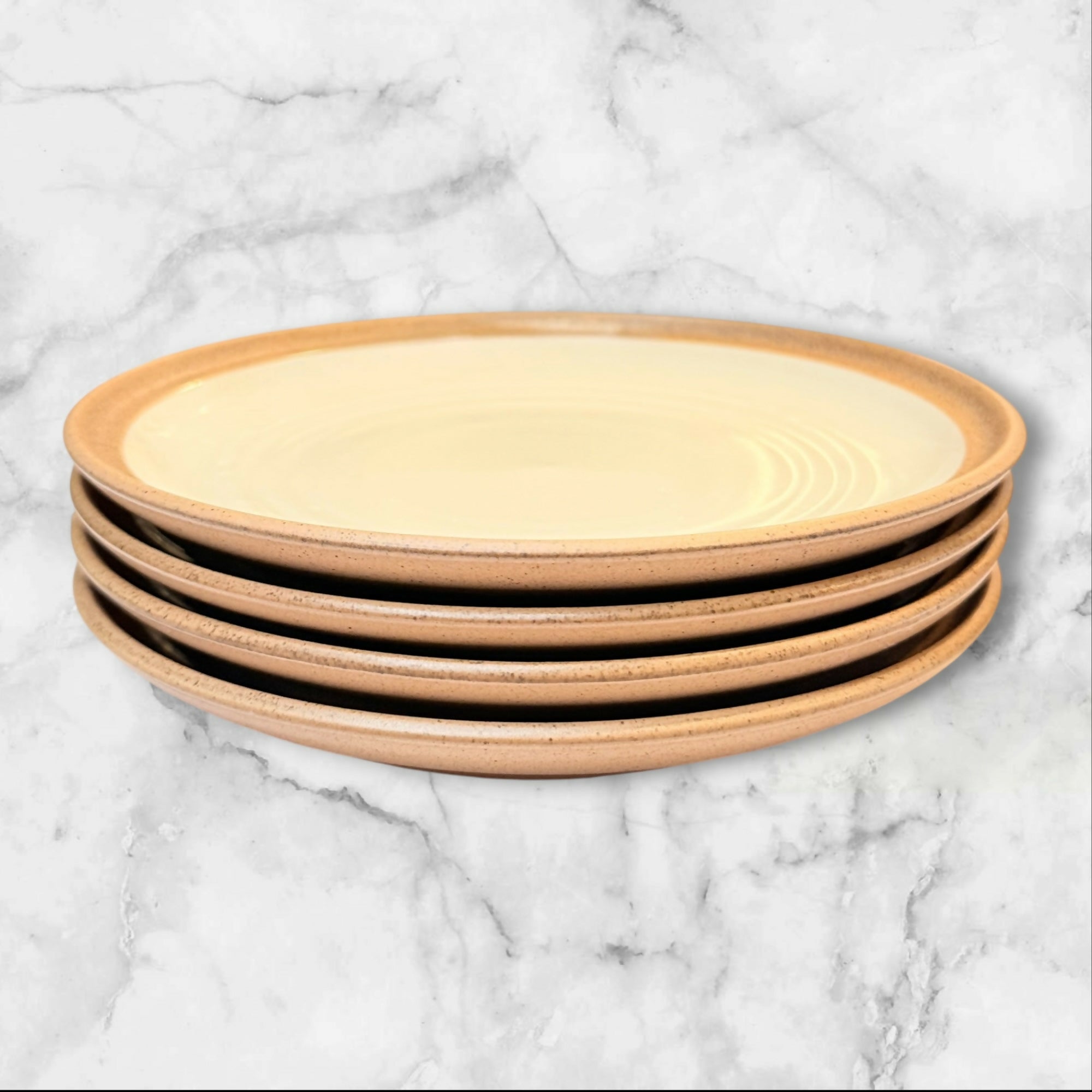 Noritake Madera Ivory Salad Plates | Set of 4 | Excellent Condition