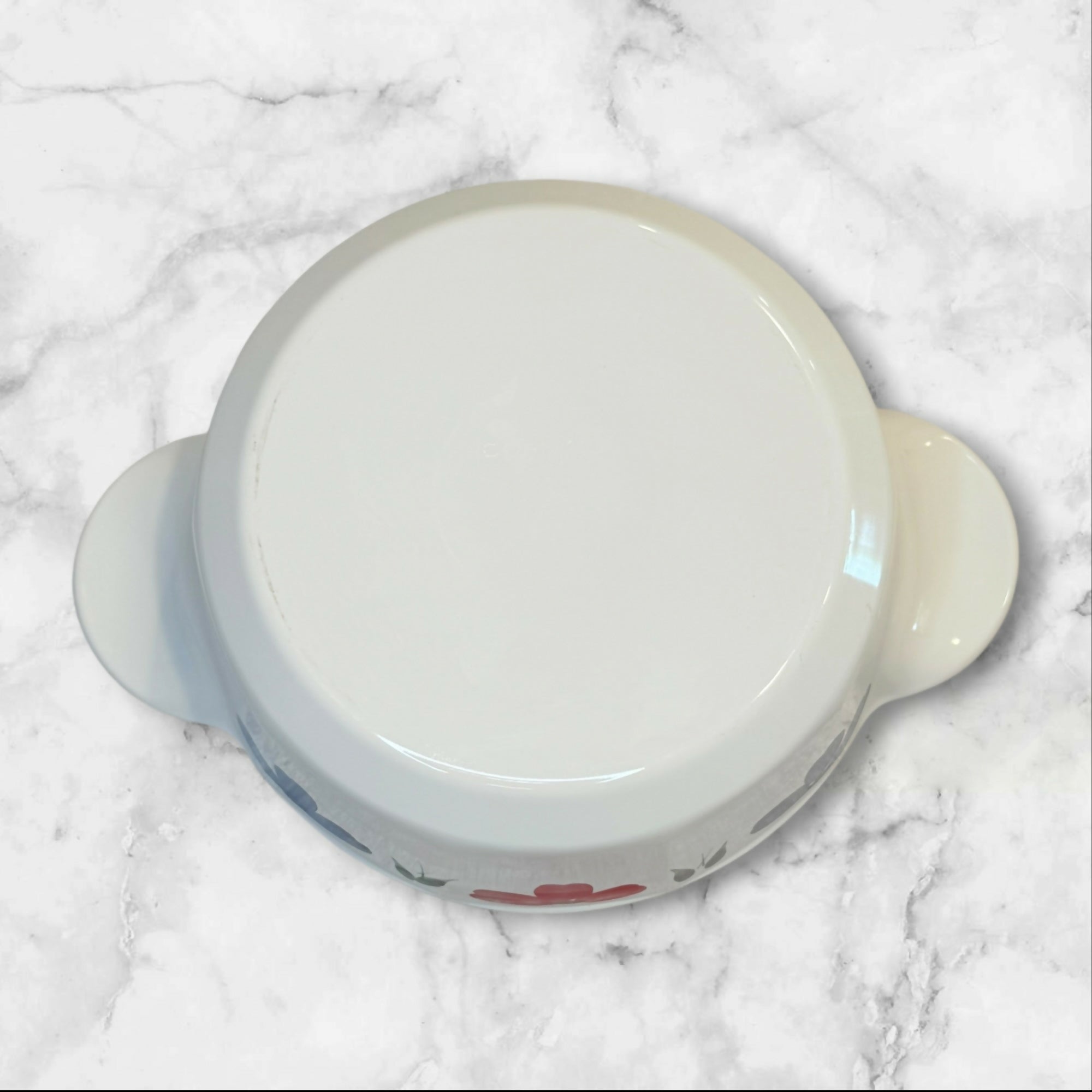 Pyroceram Corning Floral Casserole Baking Dishes | Set of 2 | Excellent