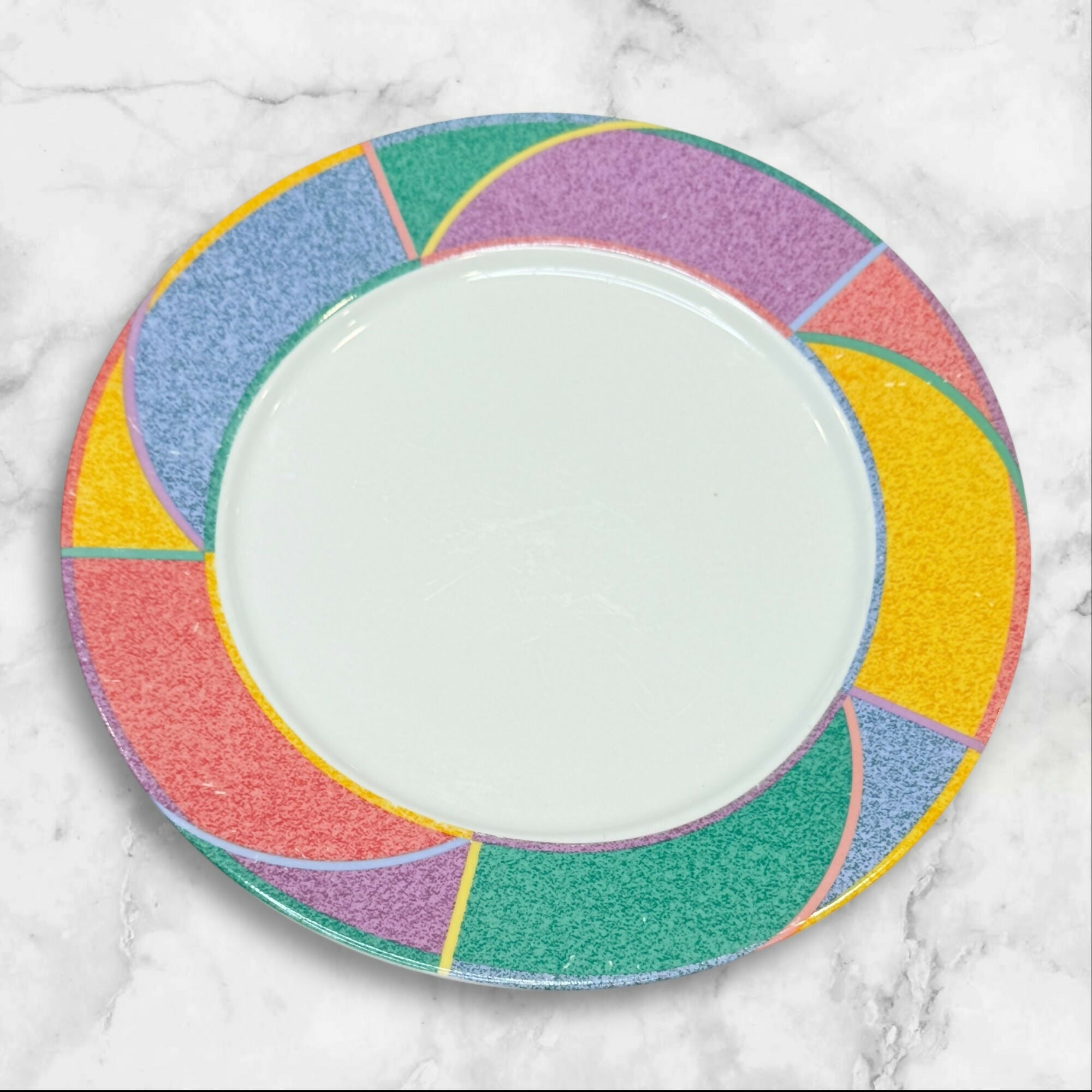 Mikasa Rhythm Dinner Plates | Set of 6 | Excellent Condition