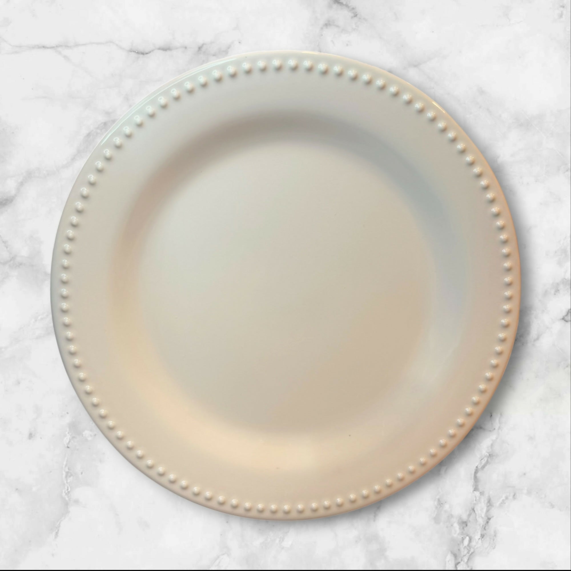 Pottery Barn Emma Taupe Dinner Plates | Set of 4 | Excellent Condition