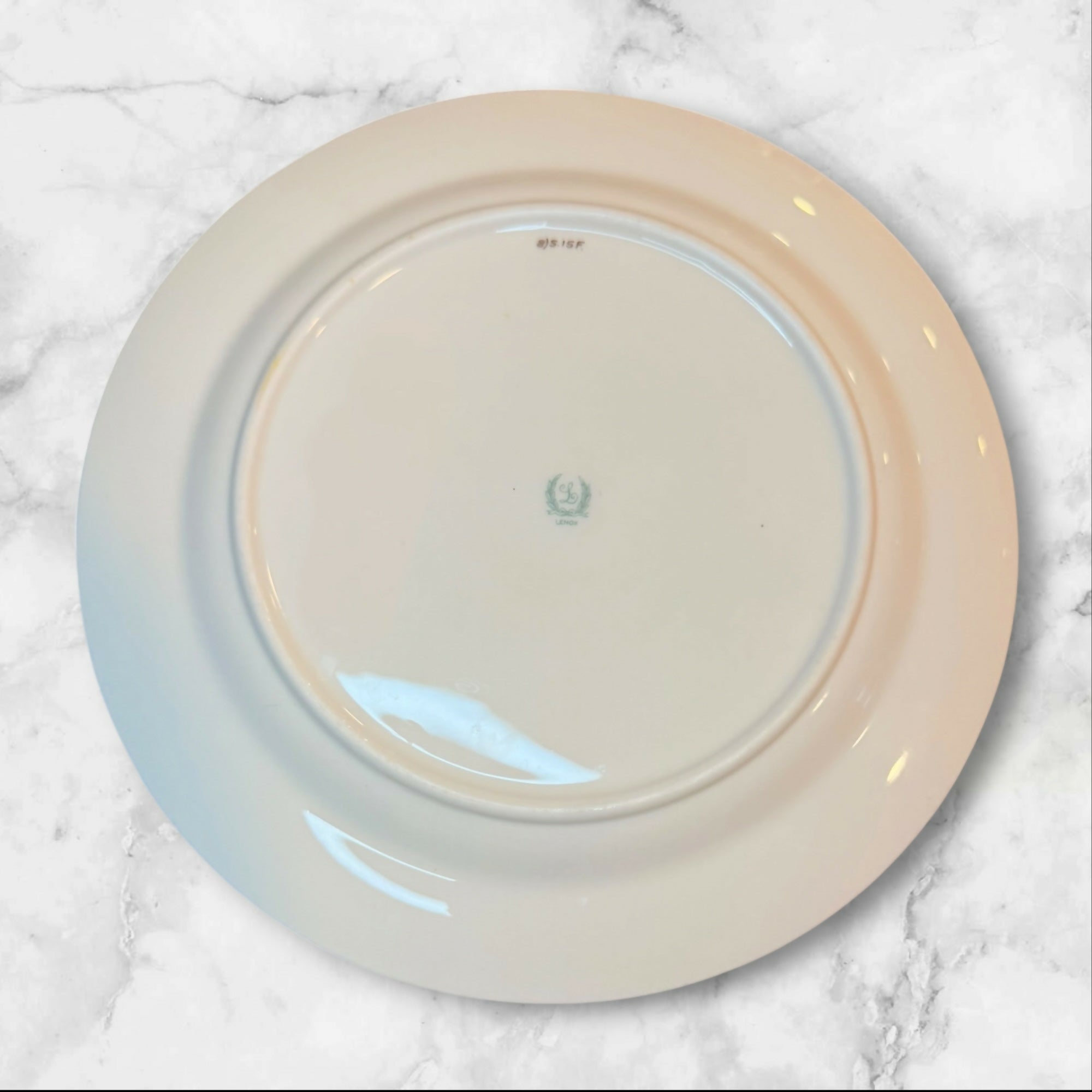 Lenox Washington Turquoise Smooth Luncheon Plates Set of 6 | Excellent Condition