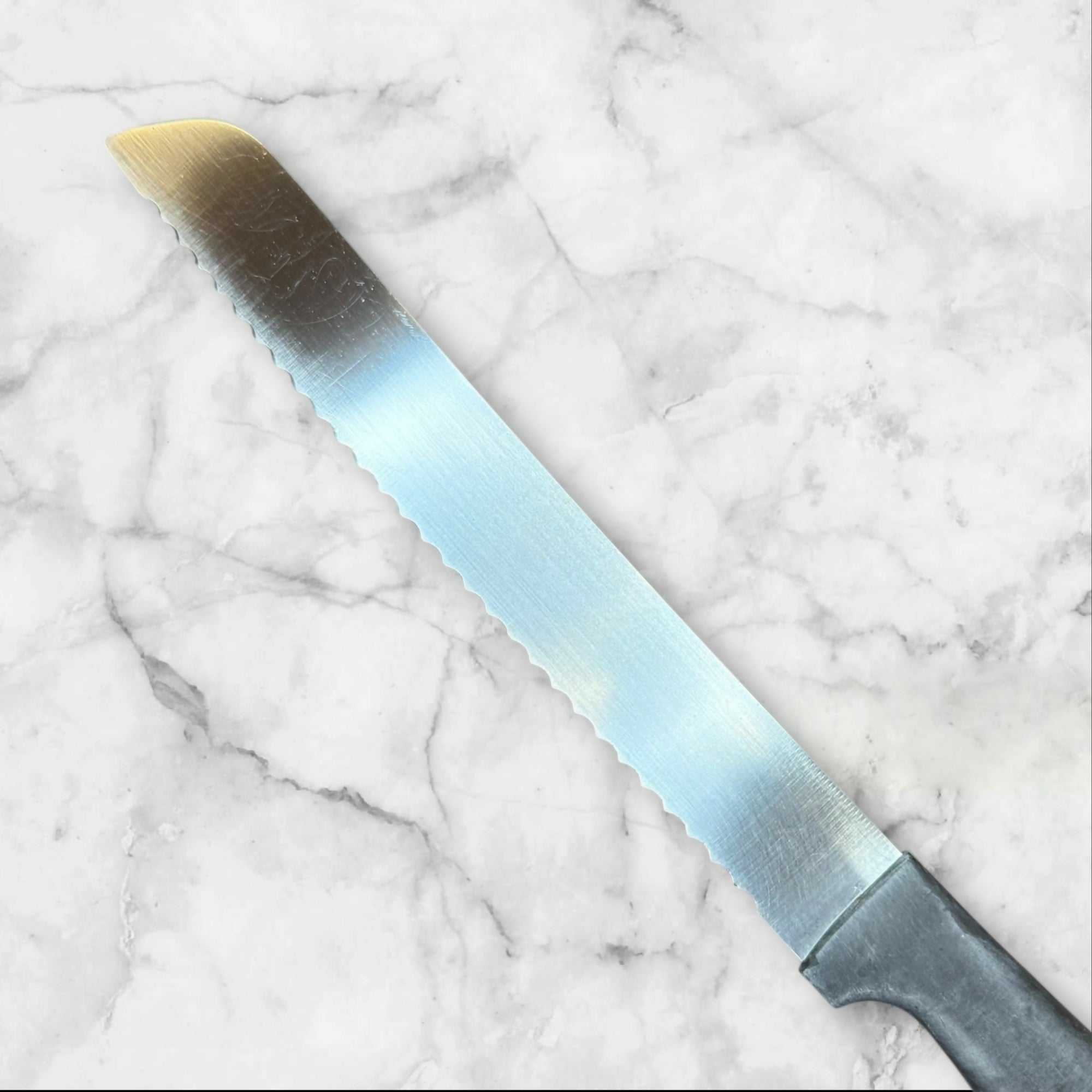 Emeril Wüsthof Bread Knife | 8” Serrated Blade | 4144F | Germany | Good Condition