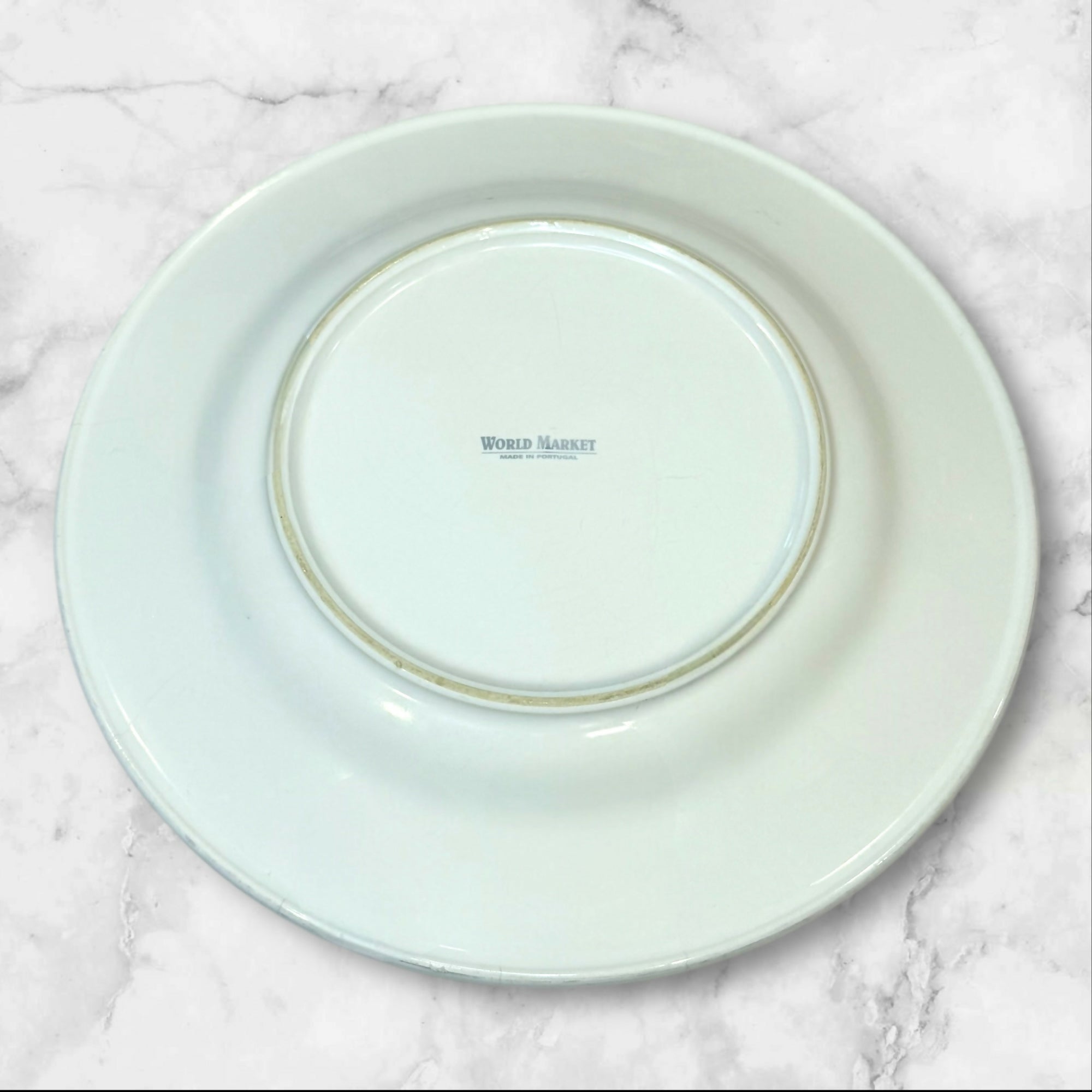 World Market Nantucket Dinner Plates | Set of 6 | Good Condition
