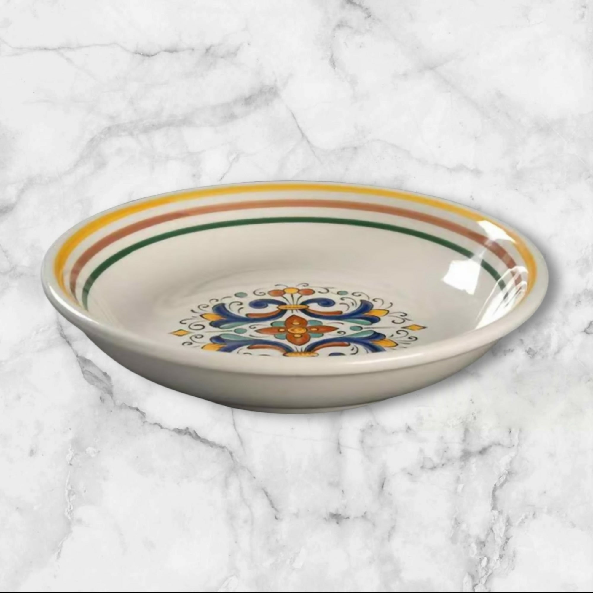 Boston Warehouse BWA8 Italian Soup Pasta Bowls | Set of 4 | Great Condition