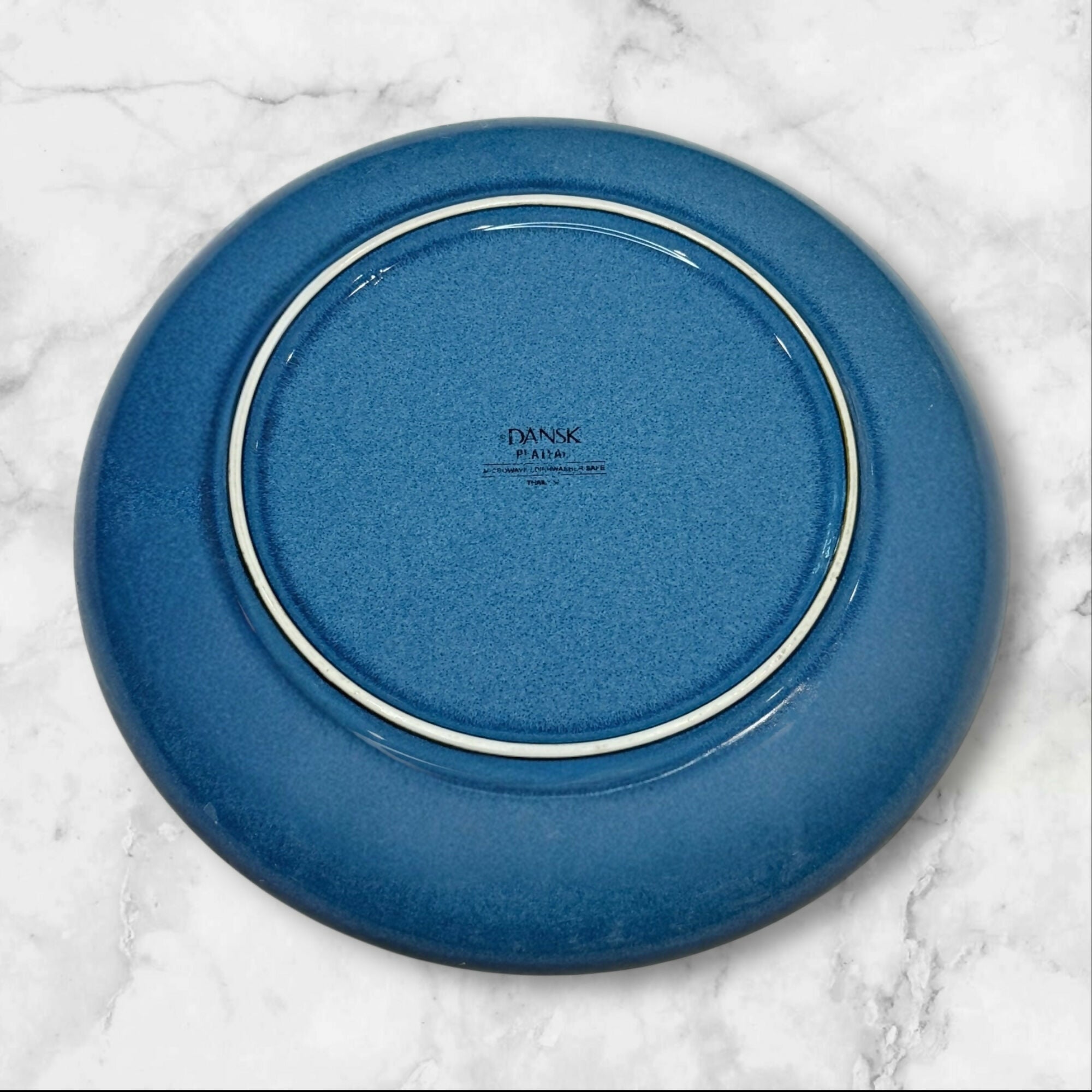 Dansk Plateau Blue Dinner Plates | Set of 4 | Good Condition