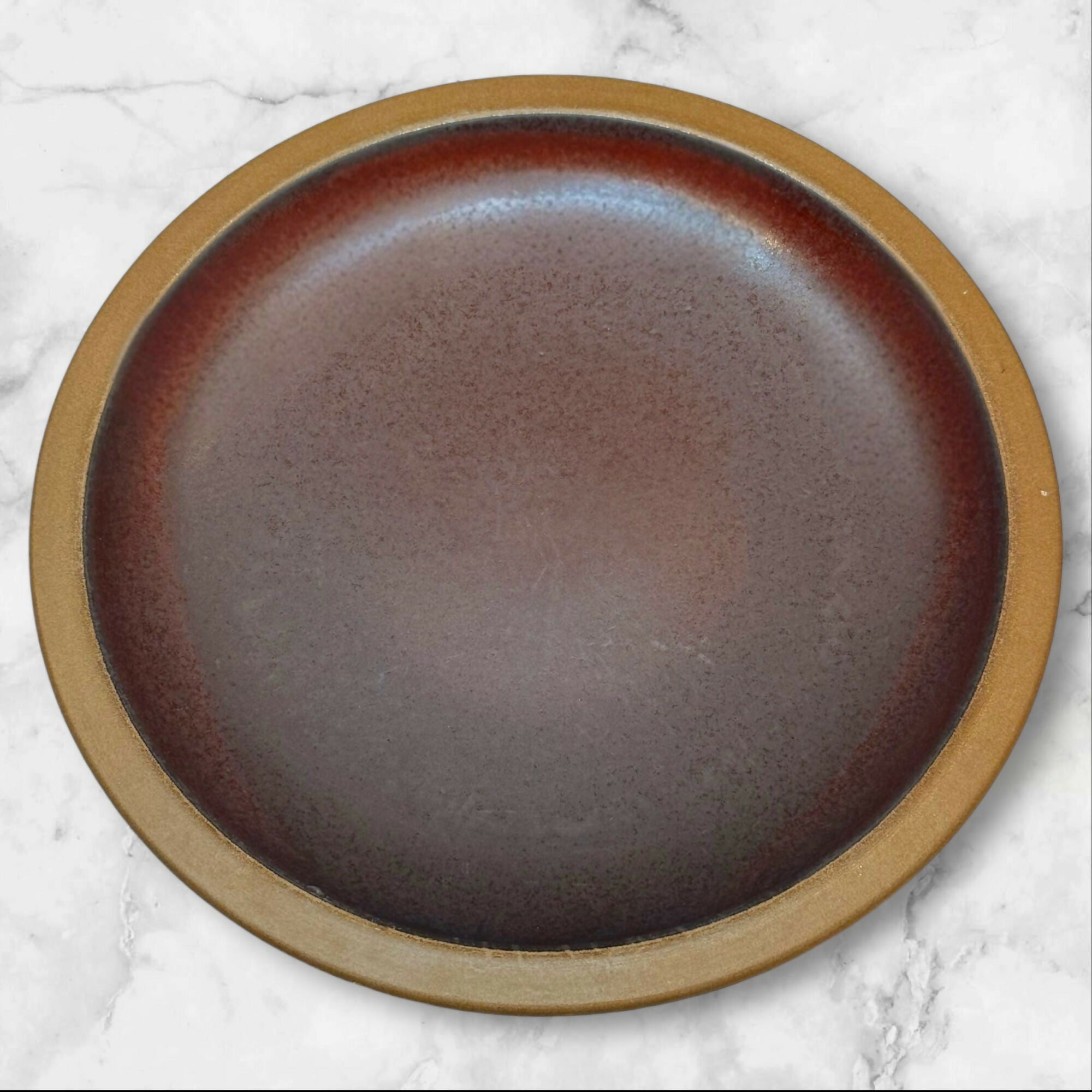 Heath Ceramics Redwood Rim Dinner Plates | Set of 6 | Excellent Condition