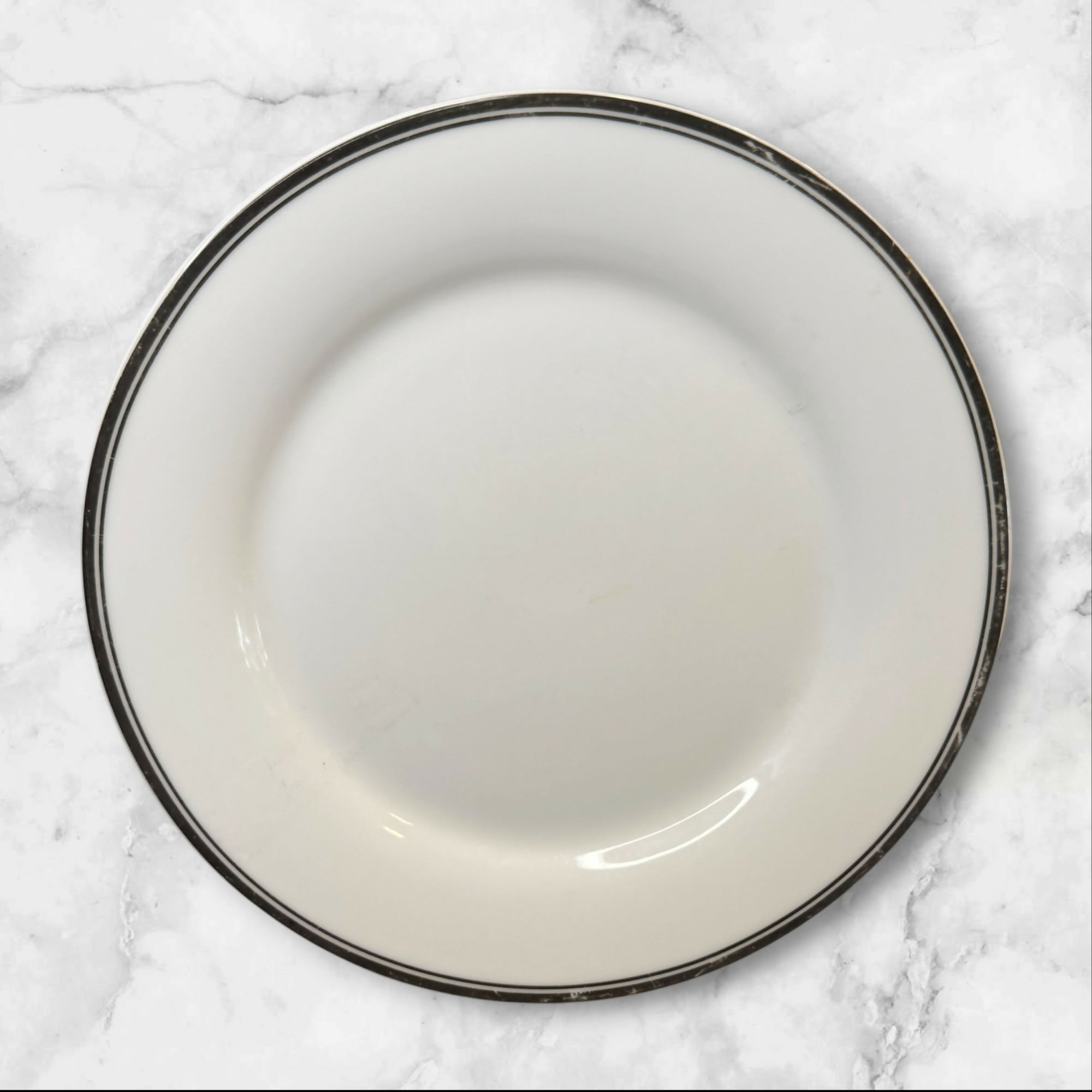 Open Kitchen Williams Sonoma Rimmed Salad Plates Set of 4 | Gently Used