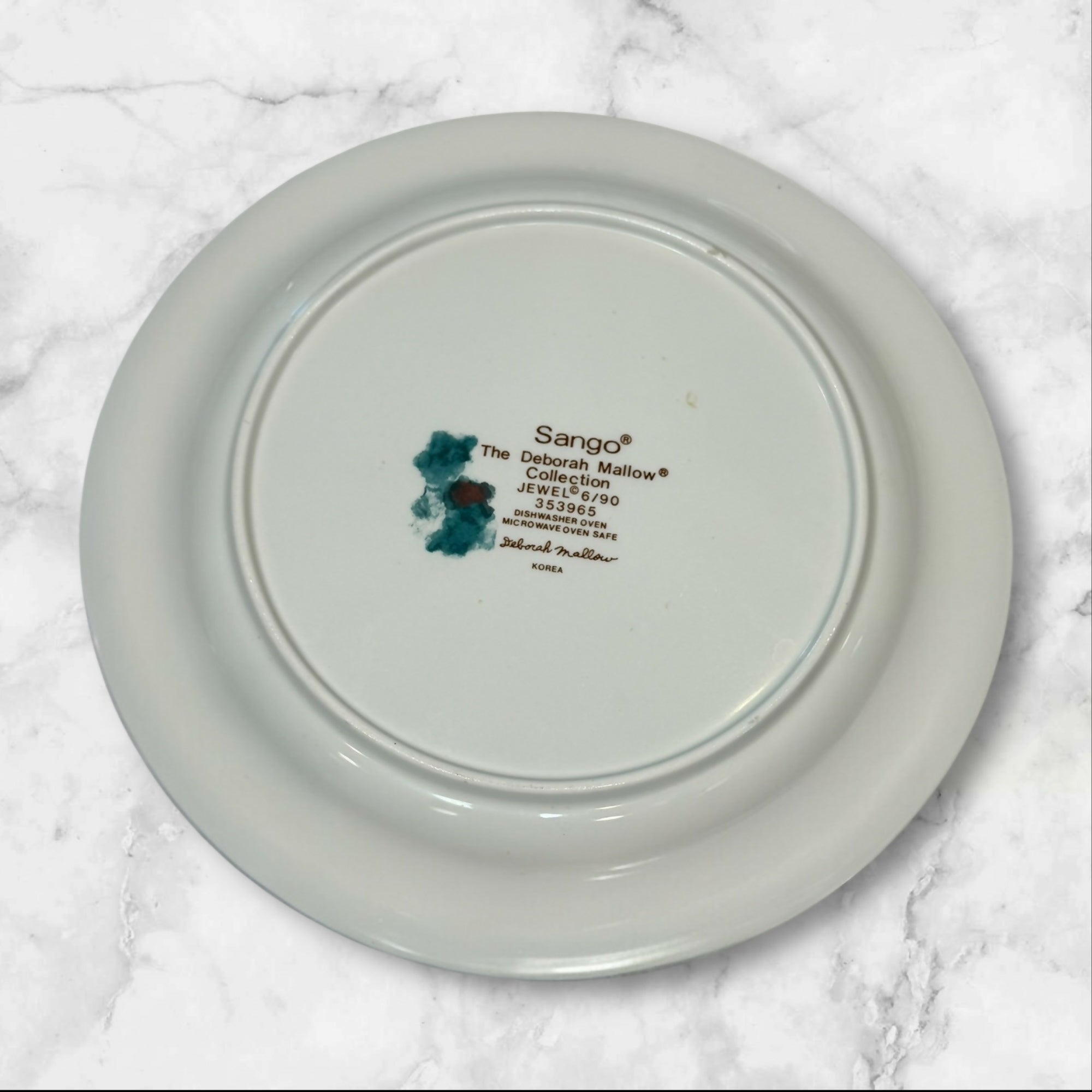 Sango Deborah Mallow Jewel Dinner Plates | Set of 4 | Excellent Condition
