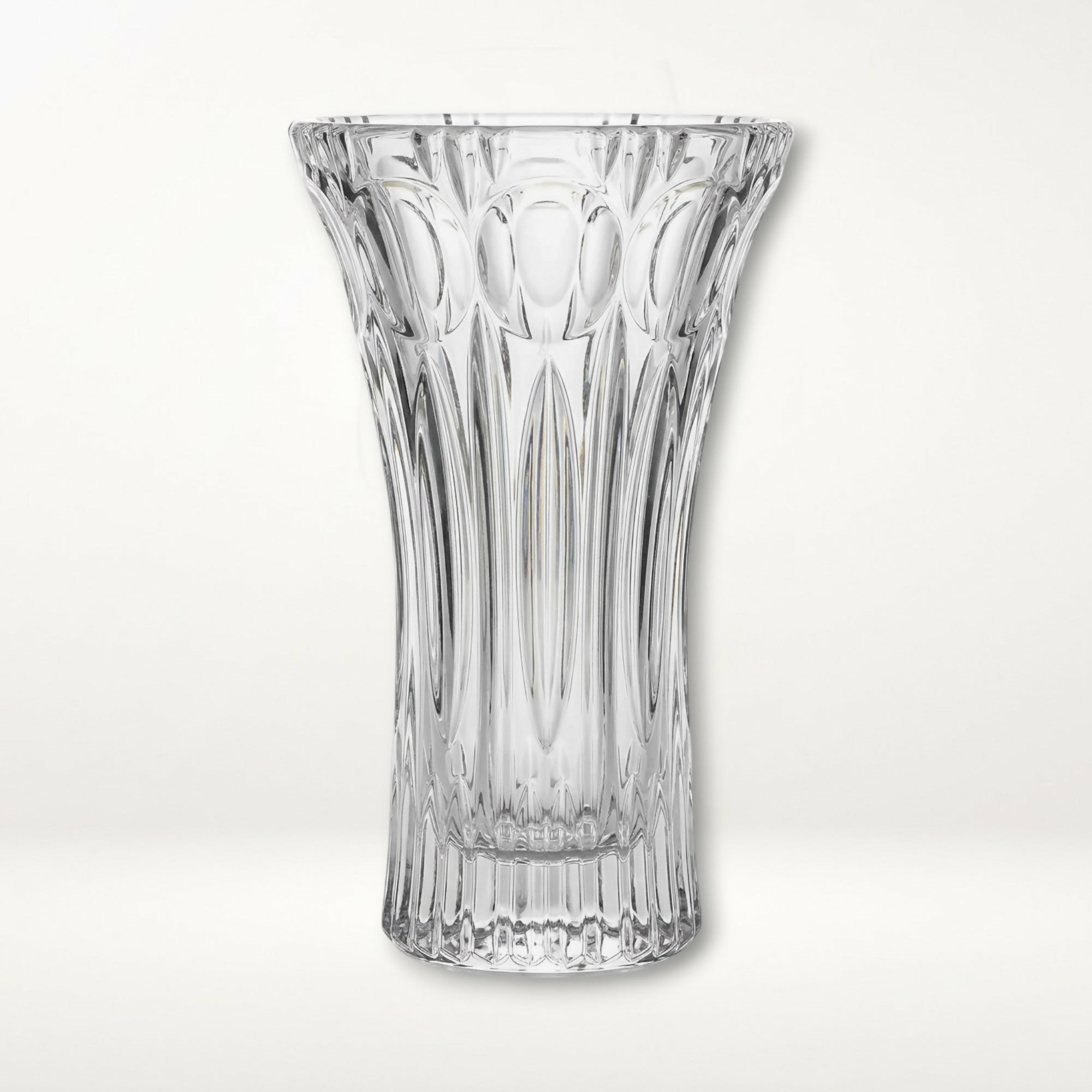 Crystal Cut Glass Flared Vase | 7.125 Inch | Gently Used