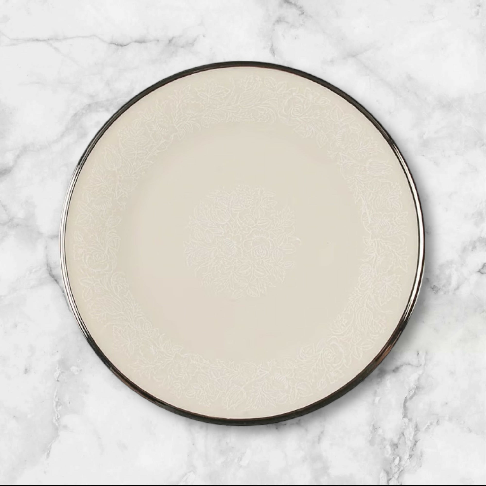 Lenox Moonspun Bread & Butter Plates | Set of 4 | Excellent Condition