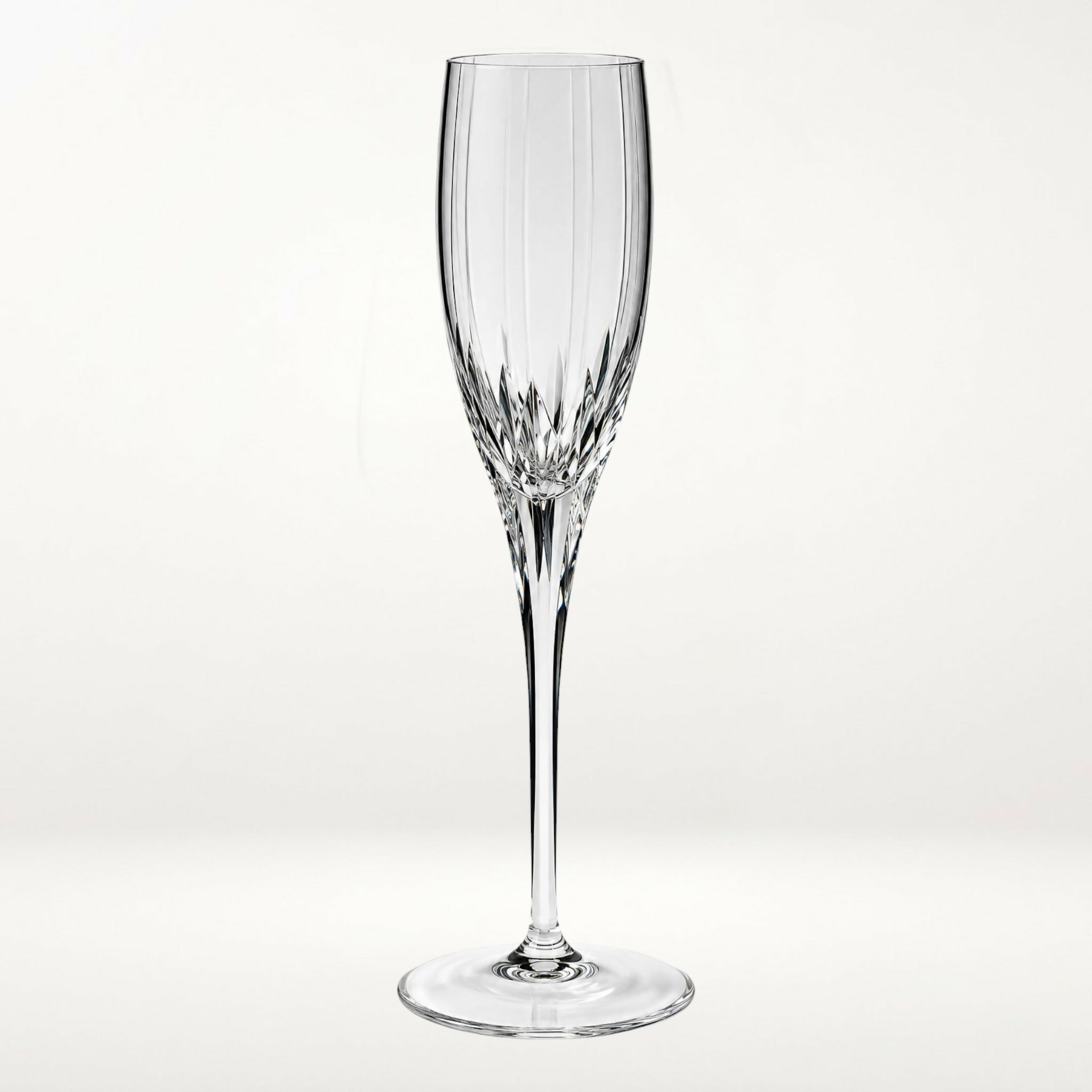 Mikasa Phoenix Crystal Champagne Flutes | Set of 2 | Excellent Condition