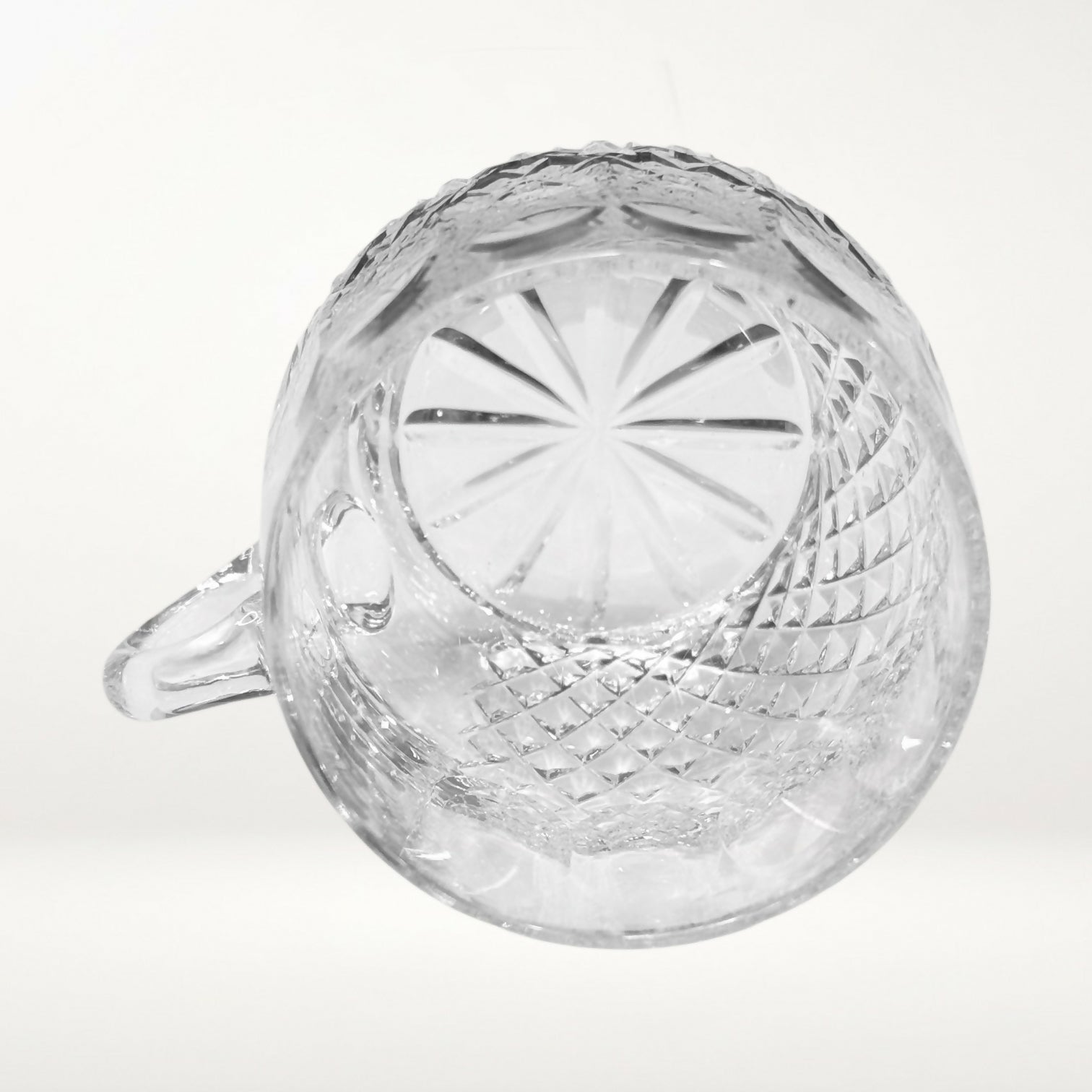 Irish Cut Crystal Colleen Style Mini Tankard Mugs | Set of 4 | Excellent Condition