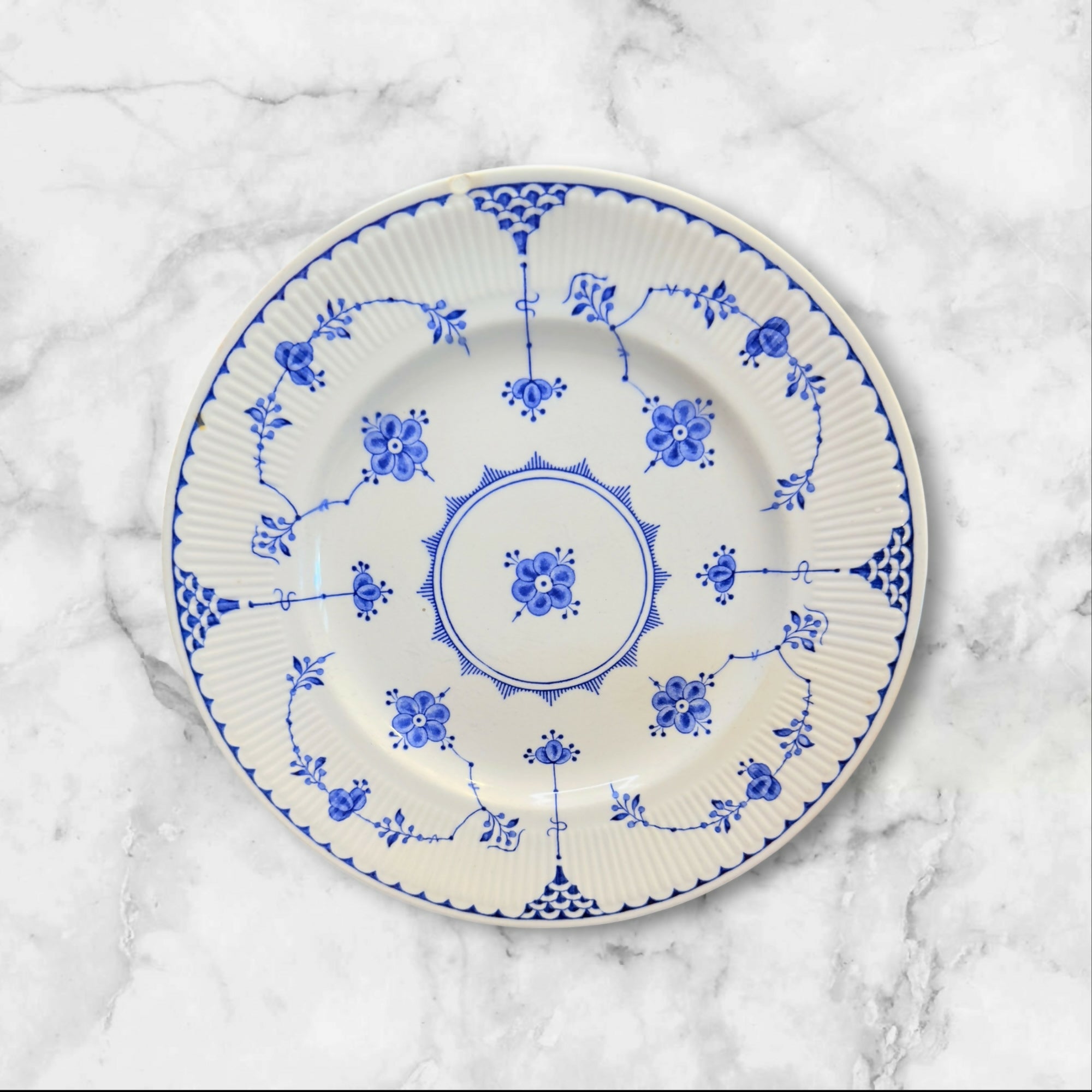 Franciscan Denmark Blue Dinner Plates | Set of 4 | Good Condition