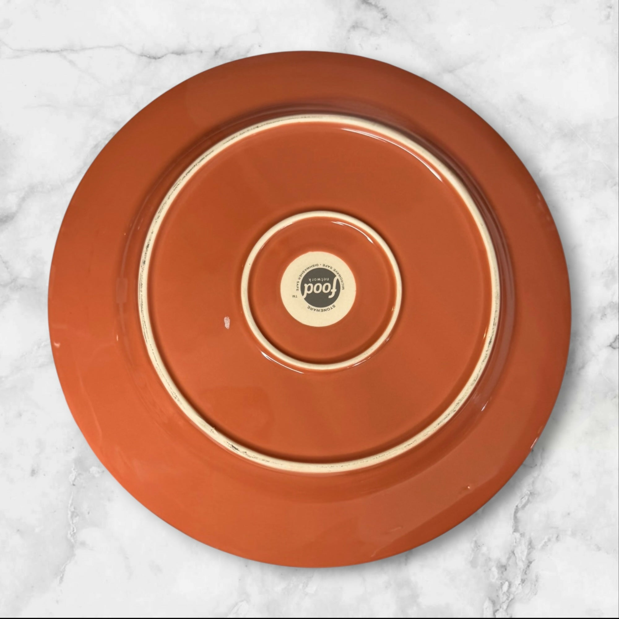 Food Network Fontina Coral Dinner Plates | Set of 4 | Great Condition