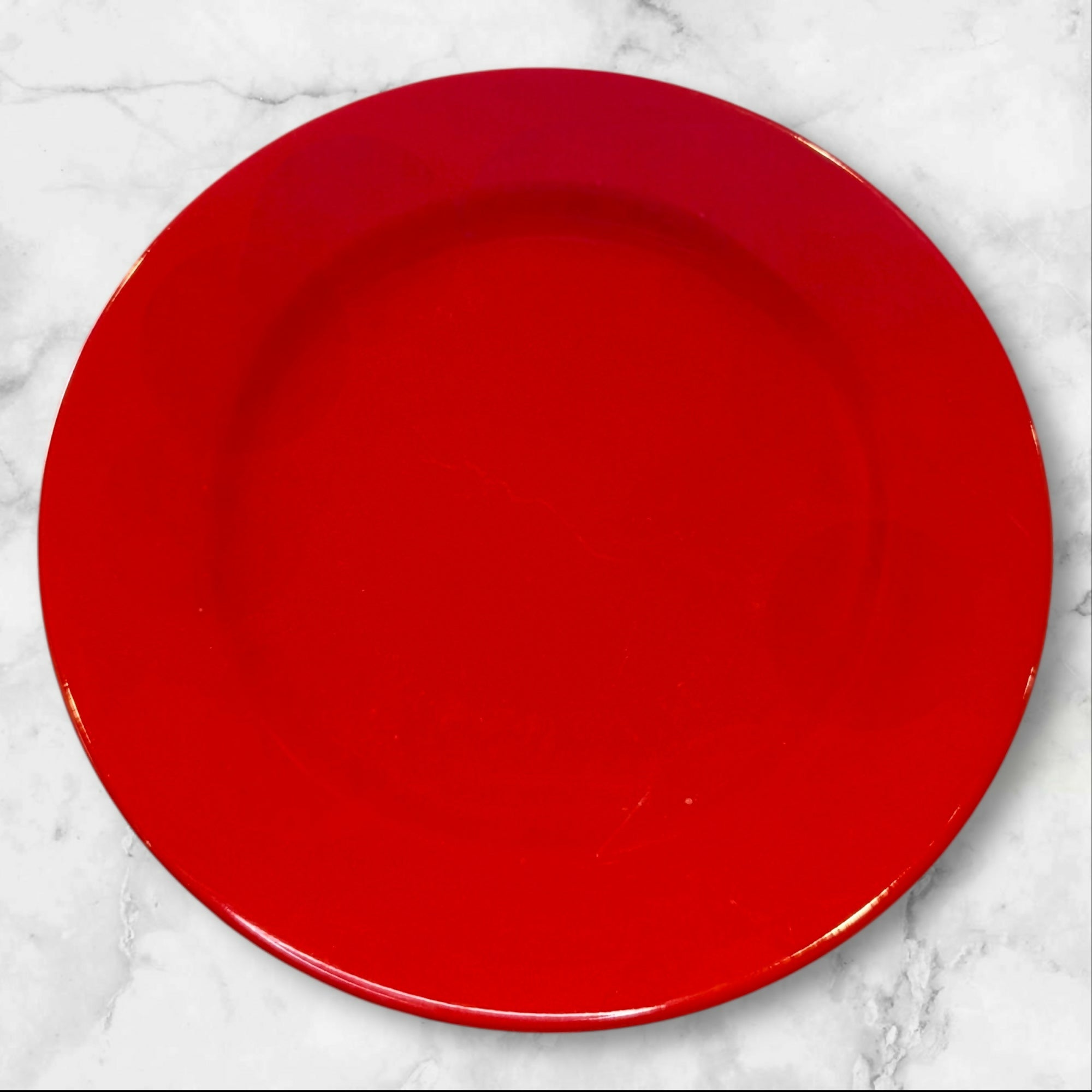 Noble Excellence Candy Apple Dinner Plates | Set of 3 | Good Condition