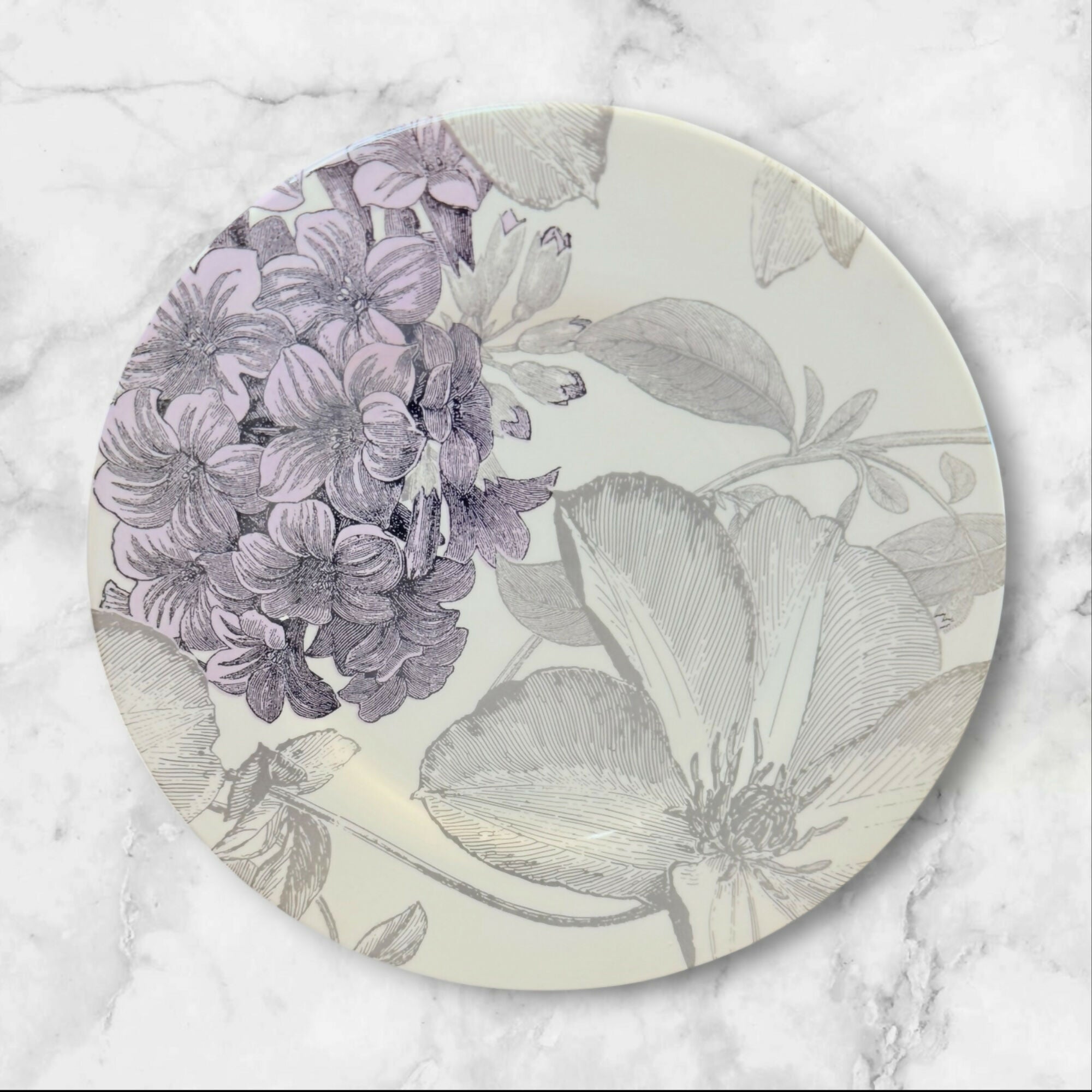 Andrew Tanner Royal Stafford Clematis Salad Plates | Set of 4 | Vintage England