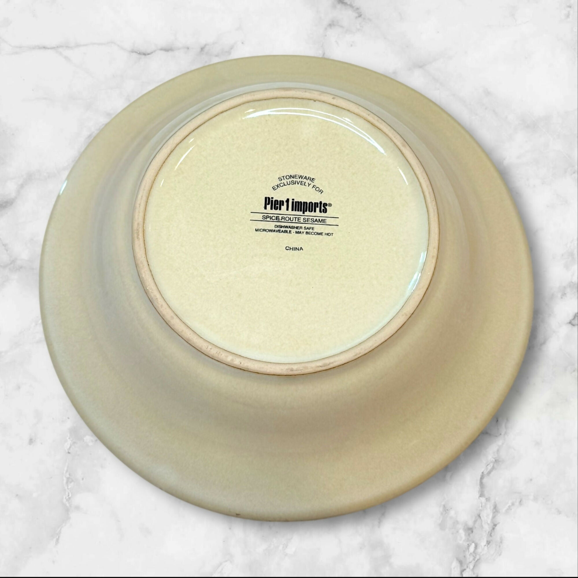 Pier 1 Spice Route Sesame Soup Cereal Bowls | Set of 4 | Excellent Condition