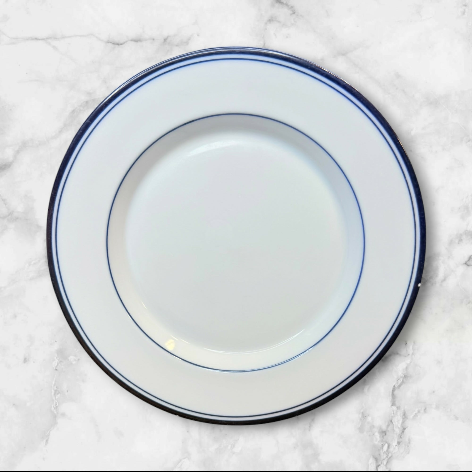 Dansk Allegro Blue Sri Lanka Bread Butter Plates Set of 4 Great Condition