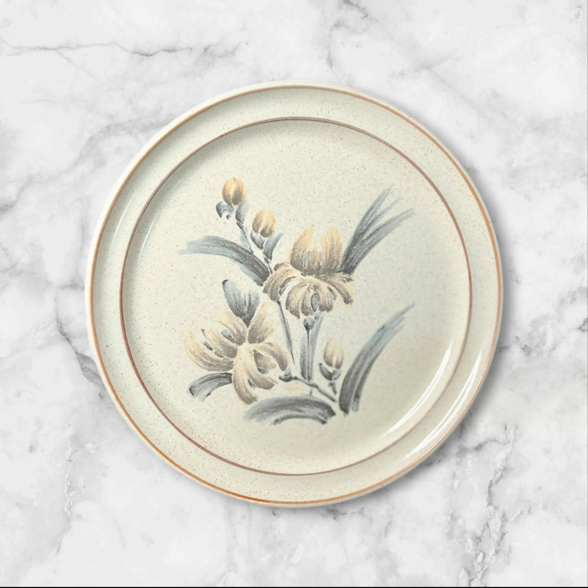 Sapporo Ironstone Floral Dinner Plates | Set of 4 | Vintage Farmhouse | Excellent Condition