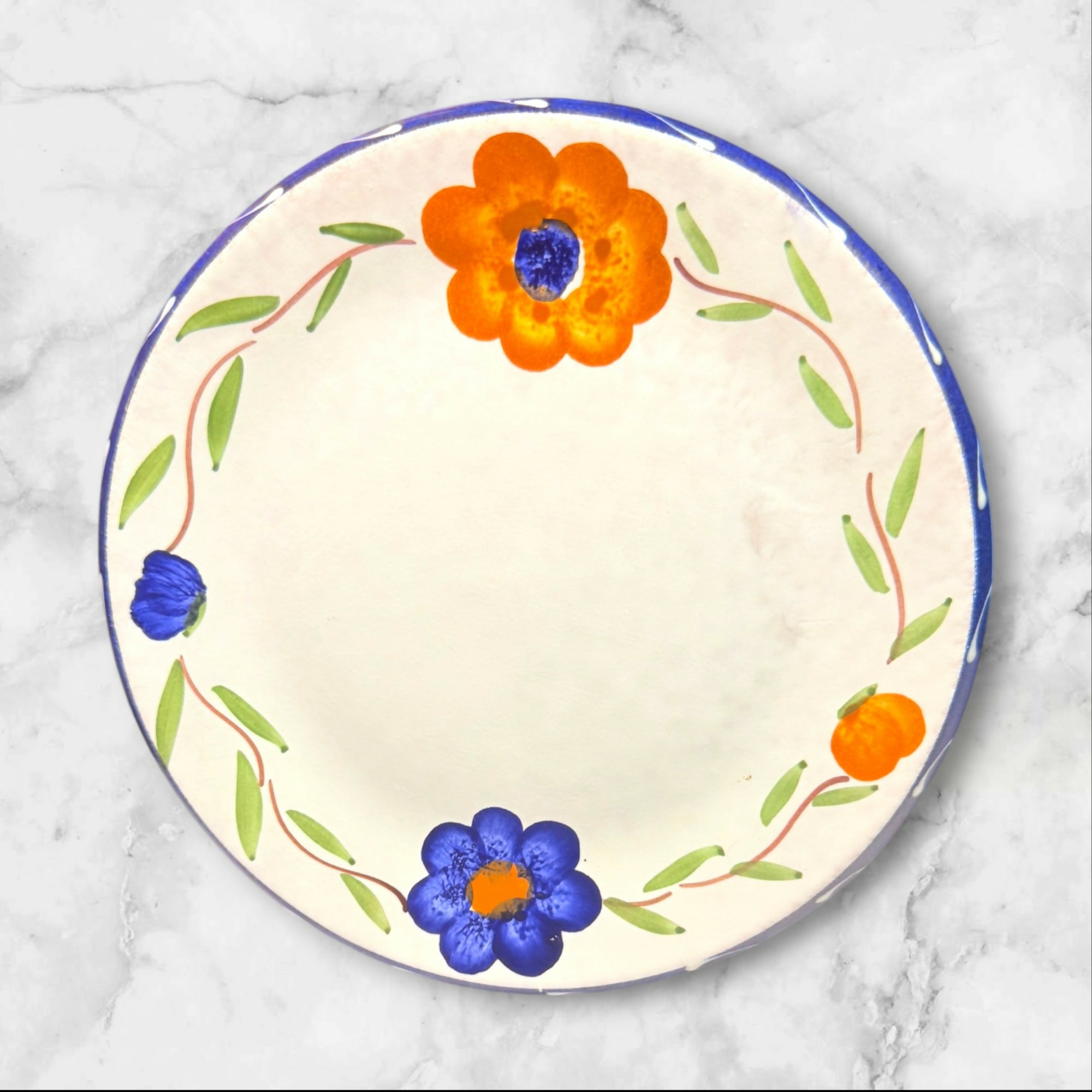 Furio La Spezia Salad Plates Set of 5 | Handpainted Italian | Excellent