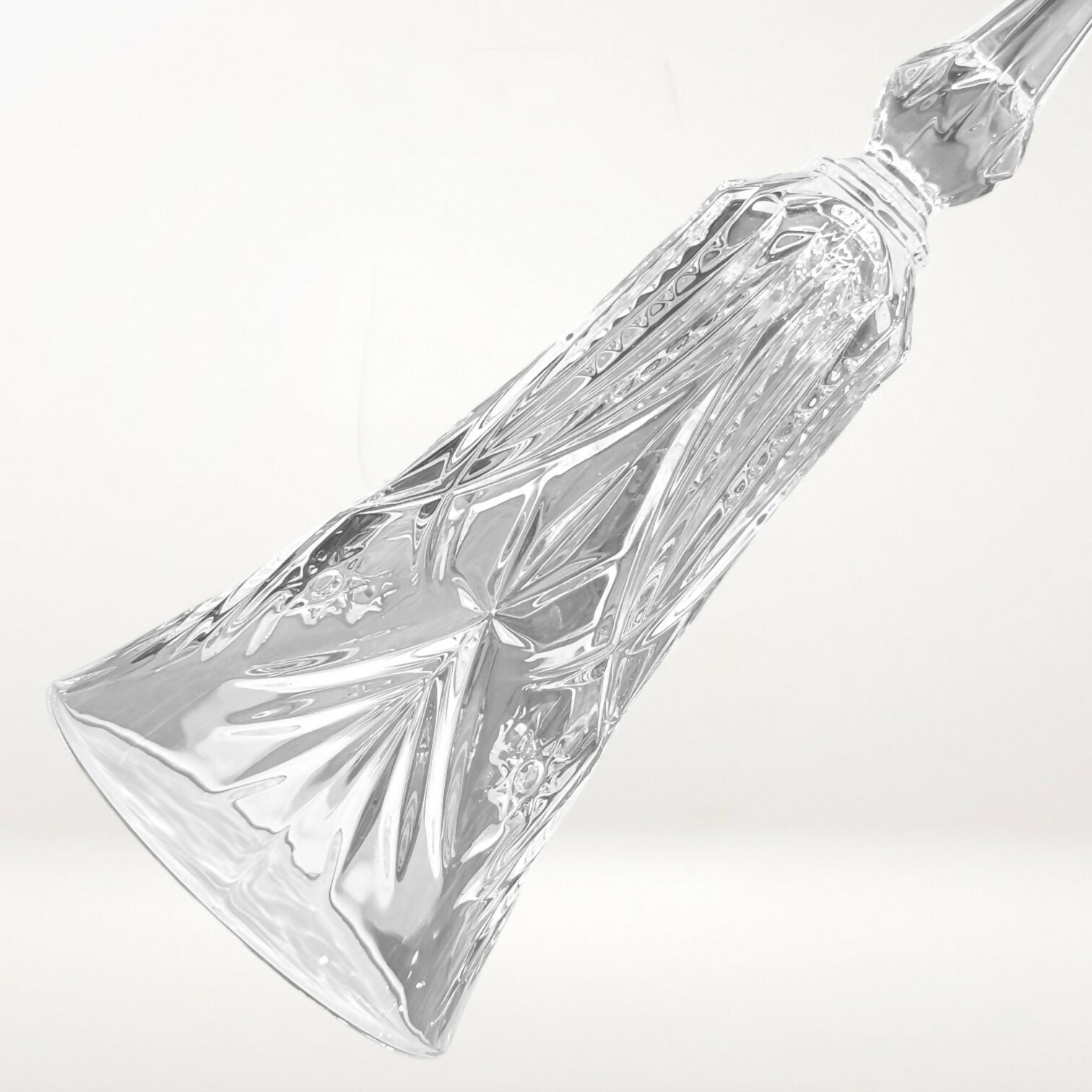 Cristal D’Arques Vincennes Cut Crystal Champagne Flutes | Set of 2 | Excellent Condition