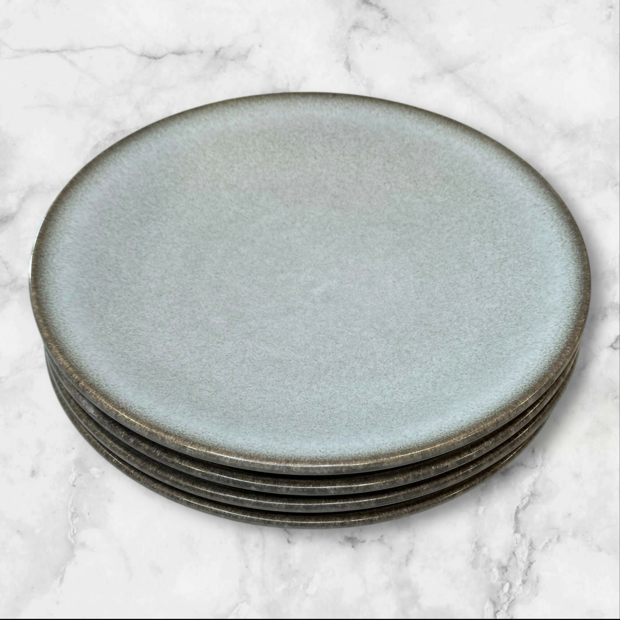 Jars Tourron Gris Ecorce Dinner Plates | Set of 4 | Great Condition