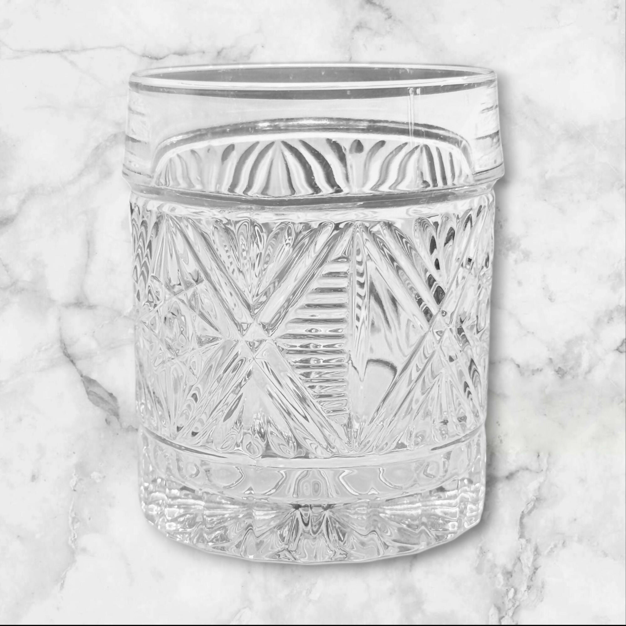 Bohemia Crystal Oxford Polter Old Fashioned Glasses | Set of 3 | Excellent Condition