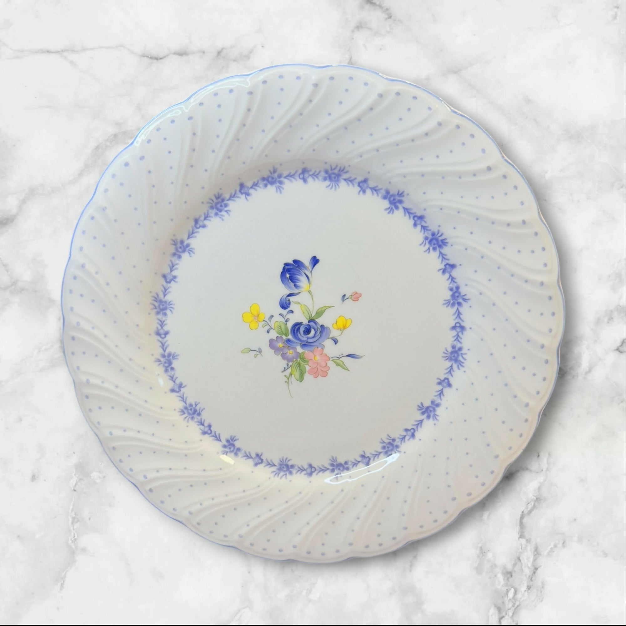 Nikko Blue Peony Dinner Plates | Set of 4 | Great Condition