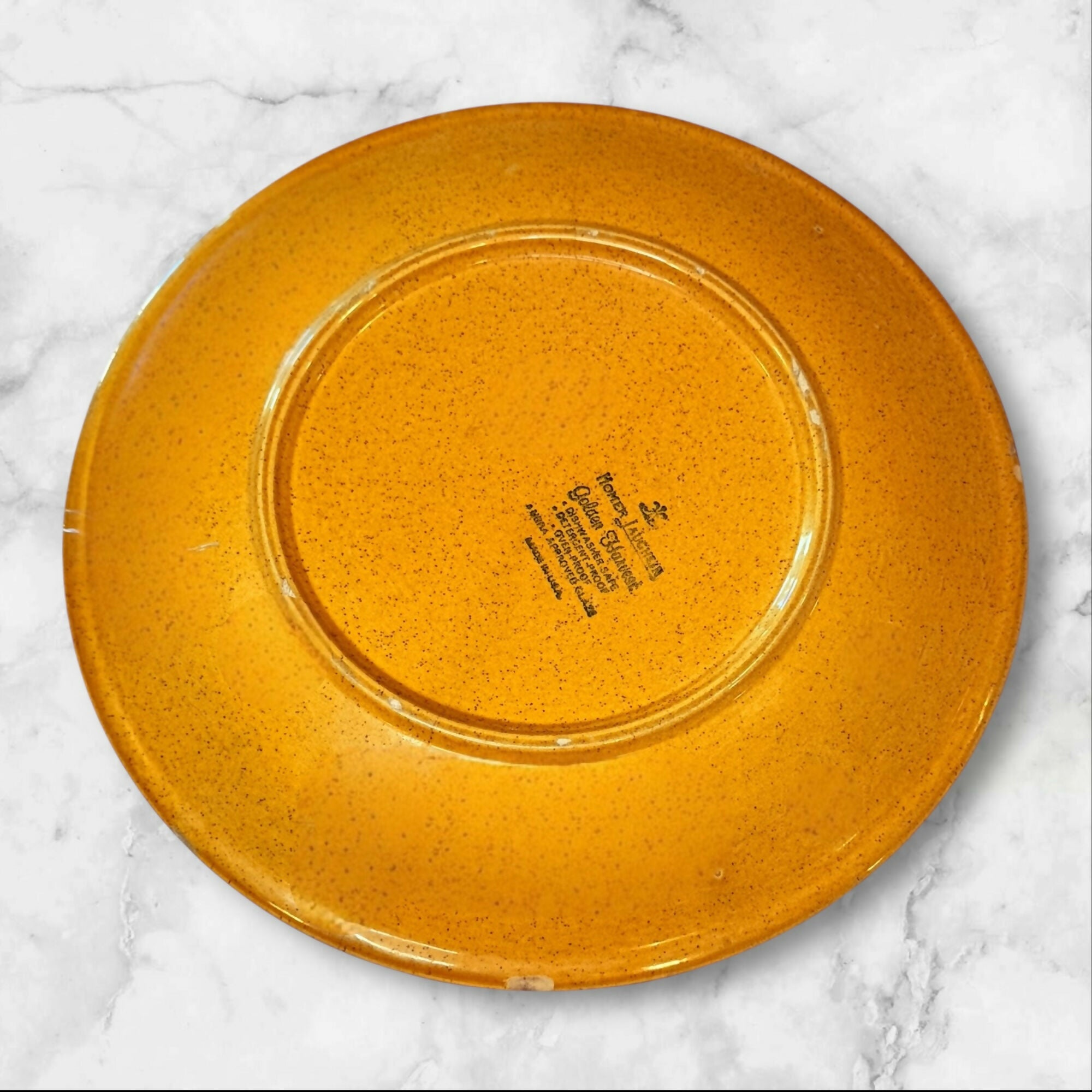 Homer Laughlin Golden Harvest Dinner Plates | Set of 4 | Great Condition