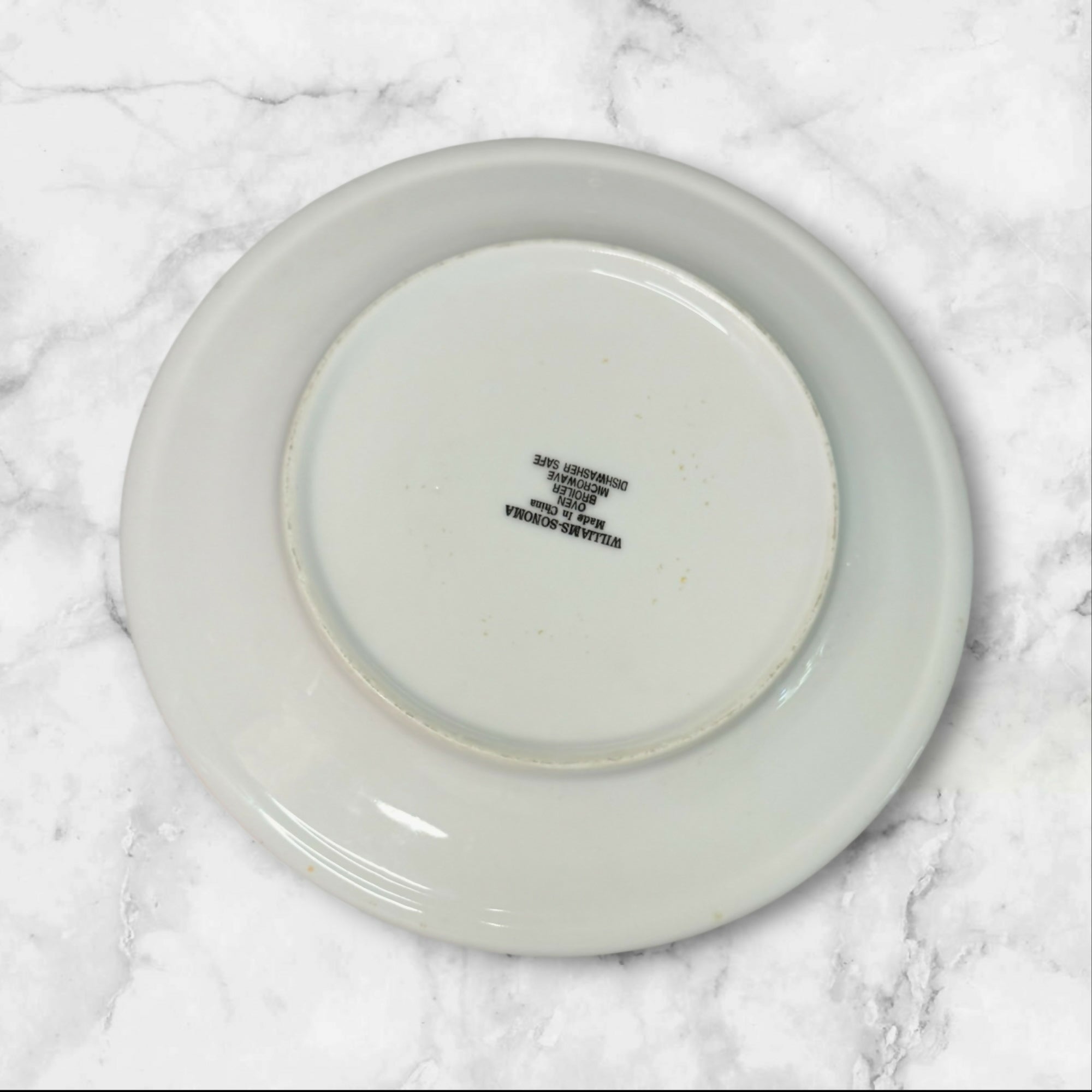 Williams Sonoma Bistro White Salad Plates | Set of 5 | Excellent Condition