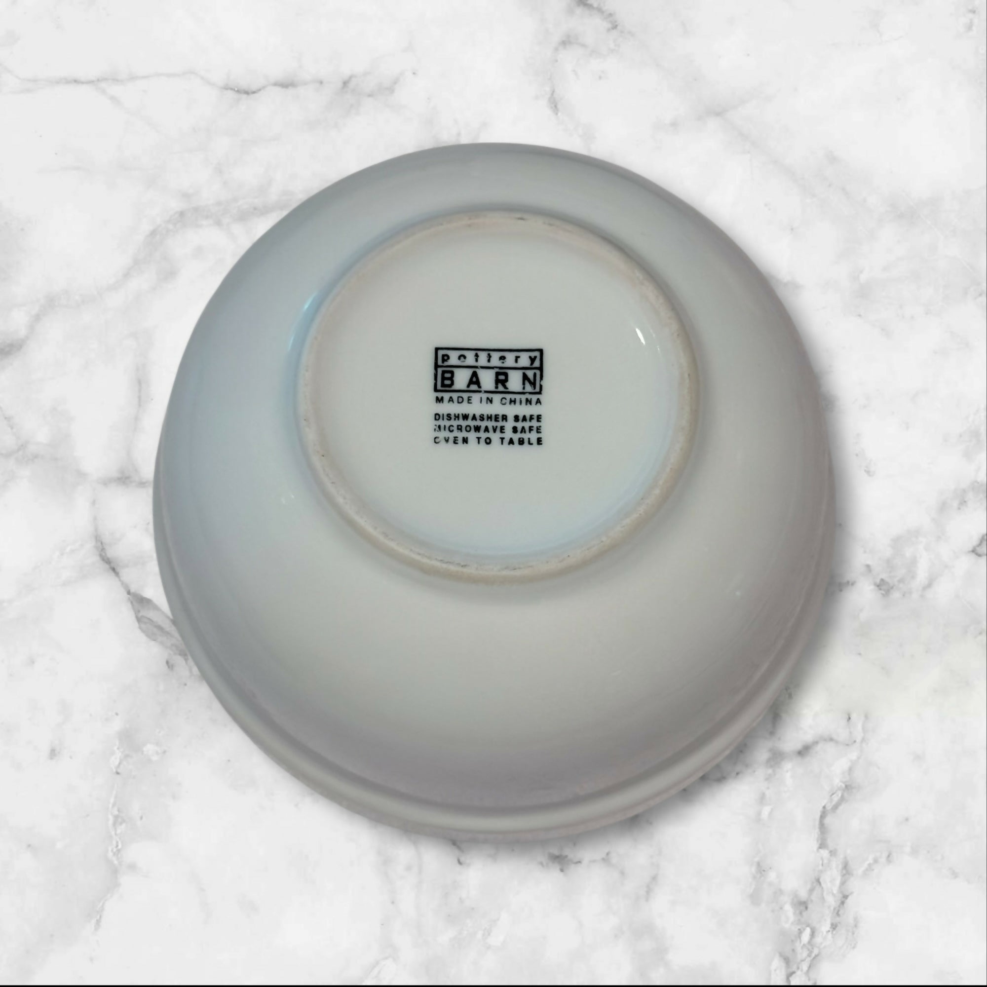 Pottery Barn Du Jour White Coupe Cereal Bowls | Set of 3 | Great Condition