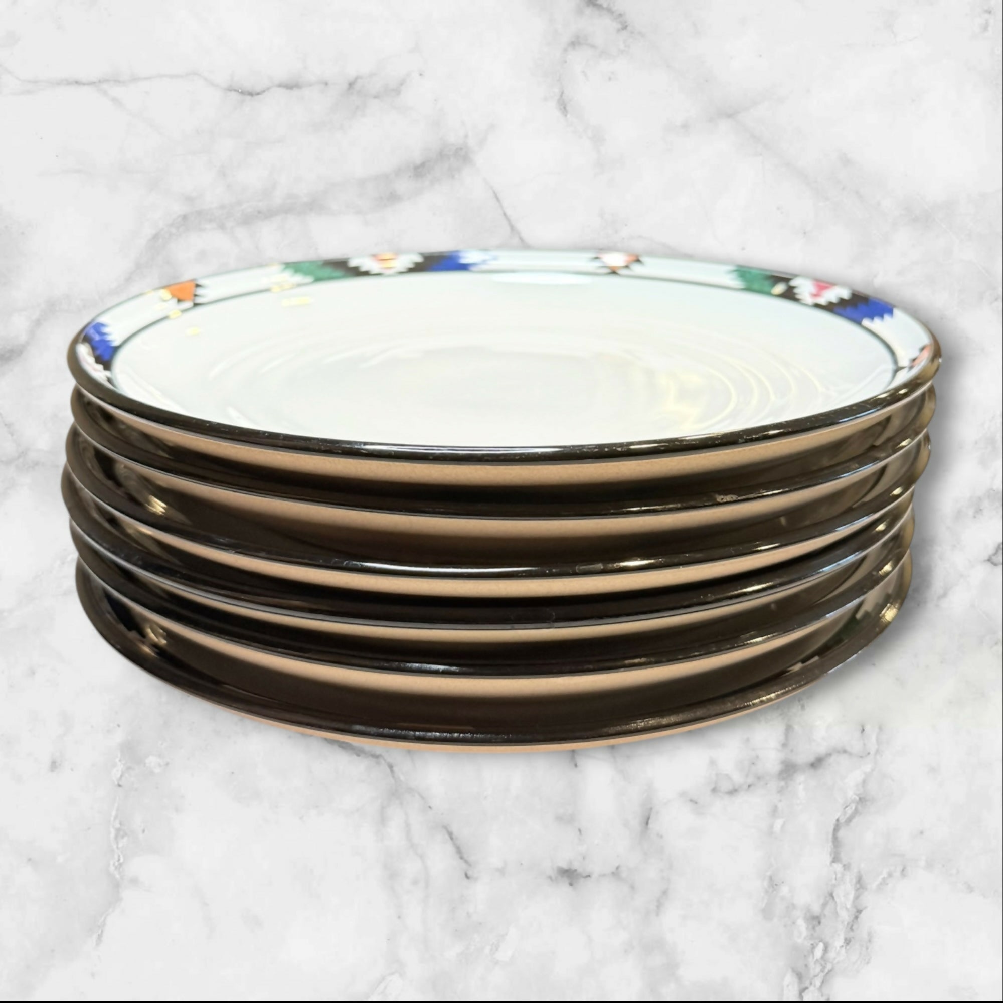 Noritake Kachina Dinner Plates | Set of 6 | Great Condition