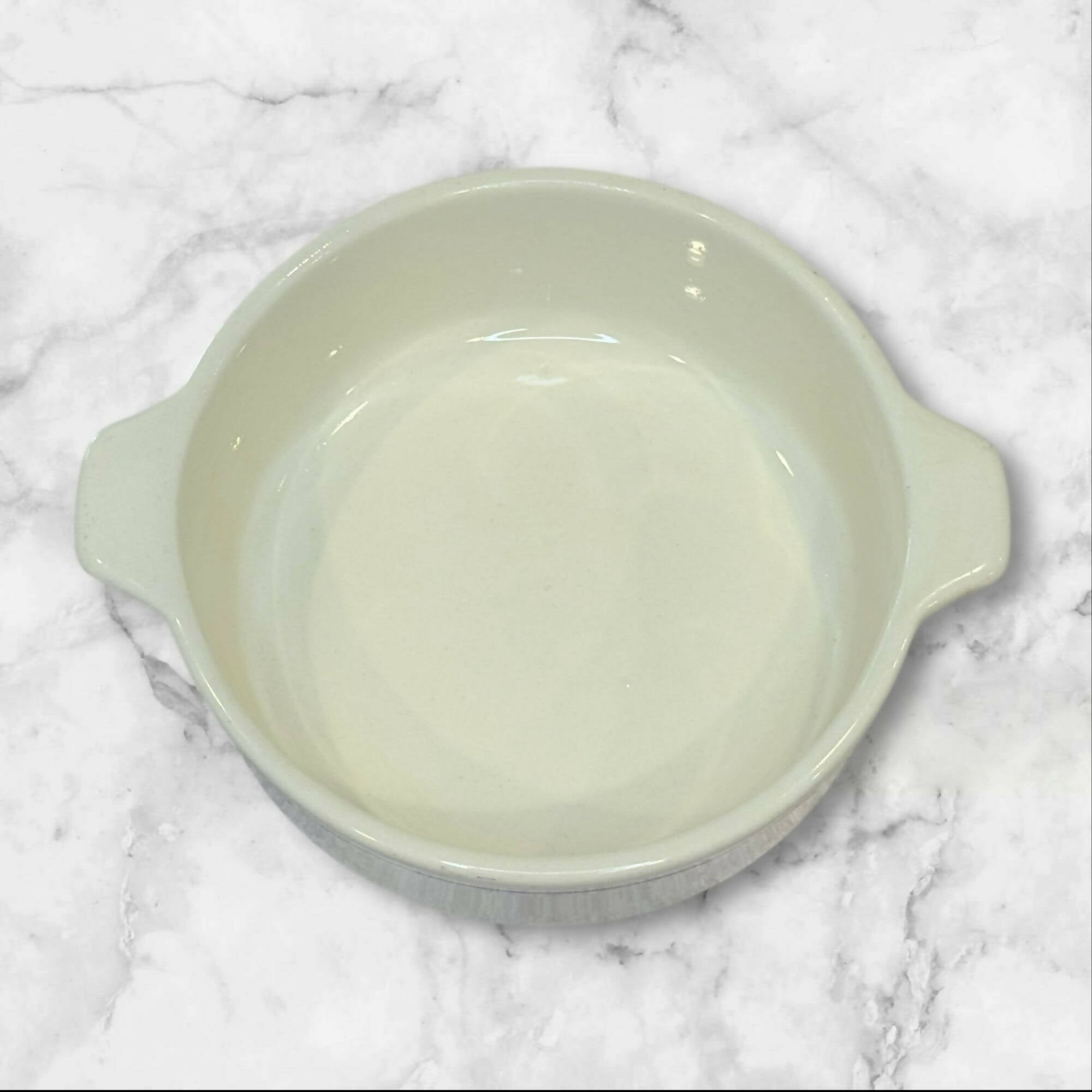 Dynaware Vitrocrisa Blue Floral Glass Casserole Dish | 1 Pc | Good Condition