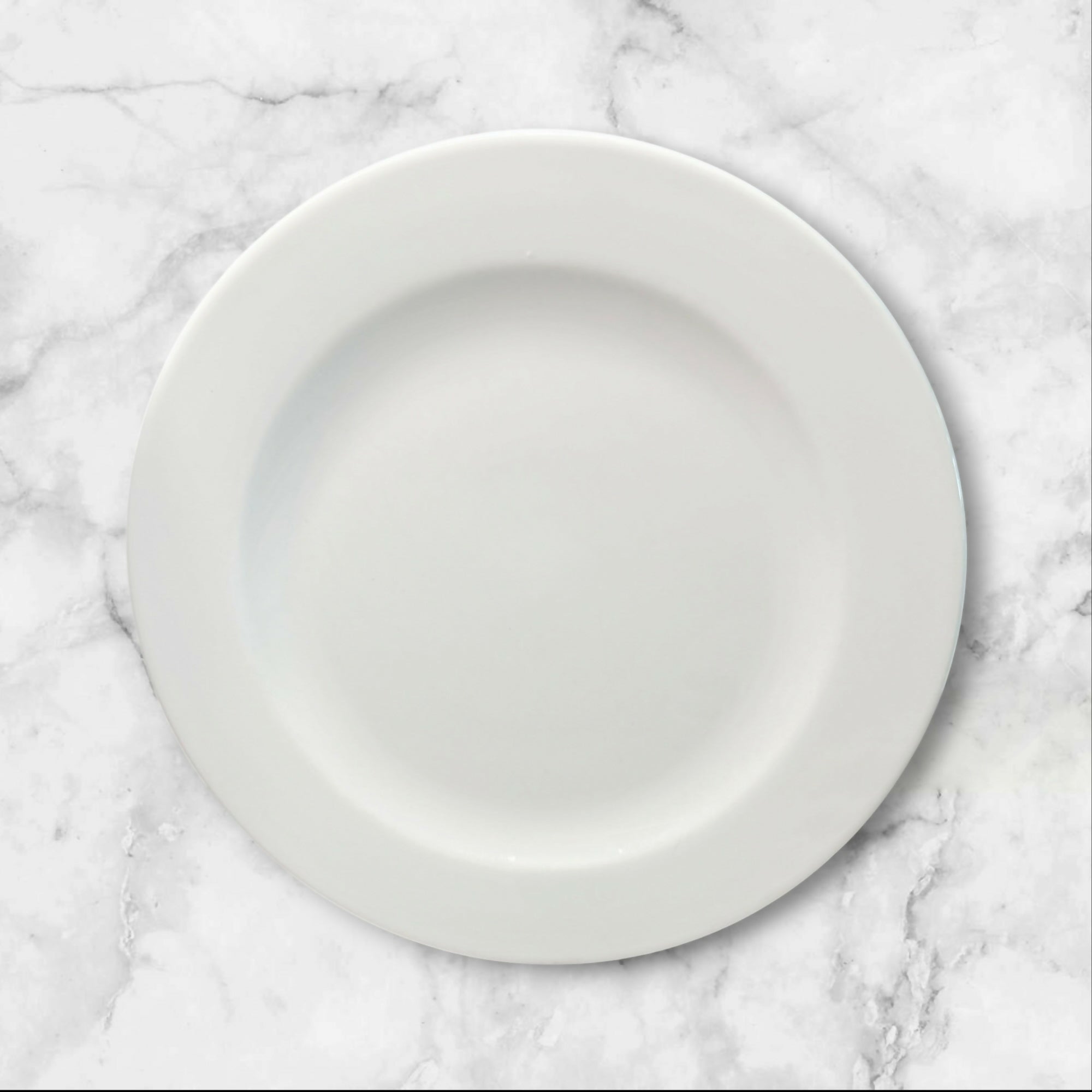 Williams Sonoma Bistro White Salad Plates | Set of 5 | Excellent Condition