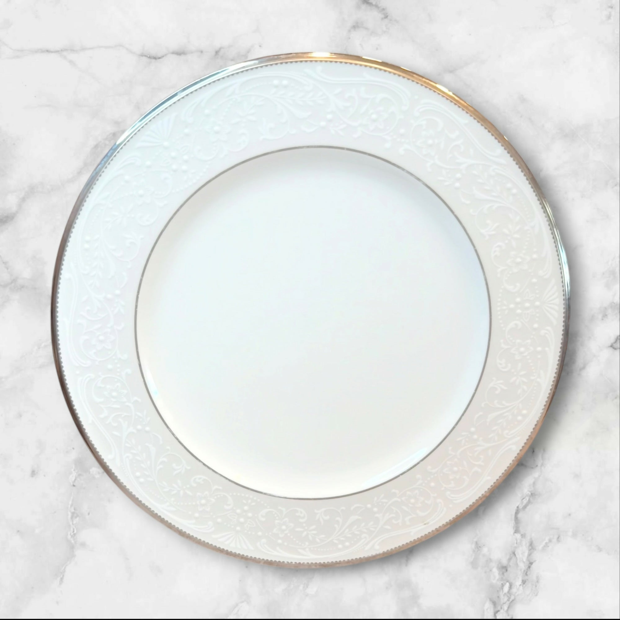Noritake Silver Palace Salad Plates Set of 2 | Excellent Condition