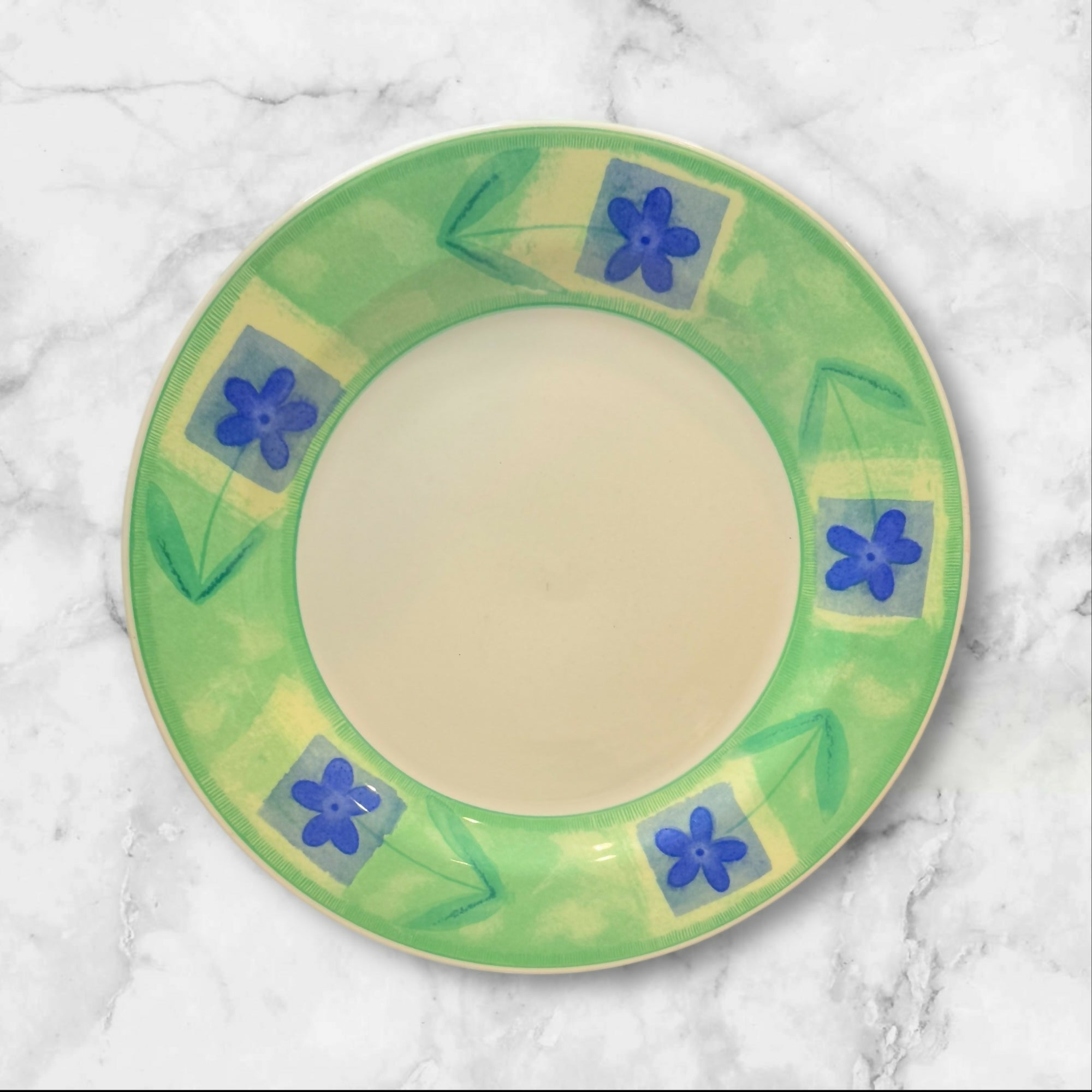 Pier 1 Periwinkle Dinner Plates 10.25” England | Set of 4 | EUC