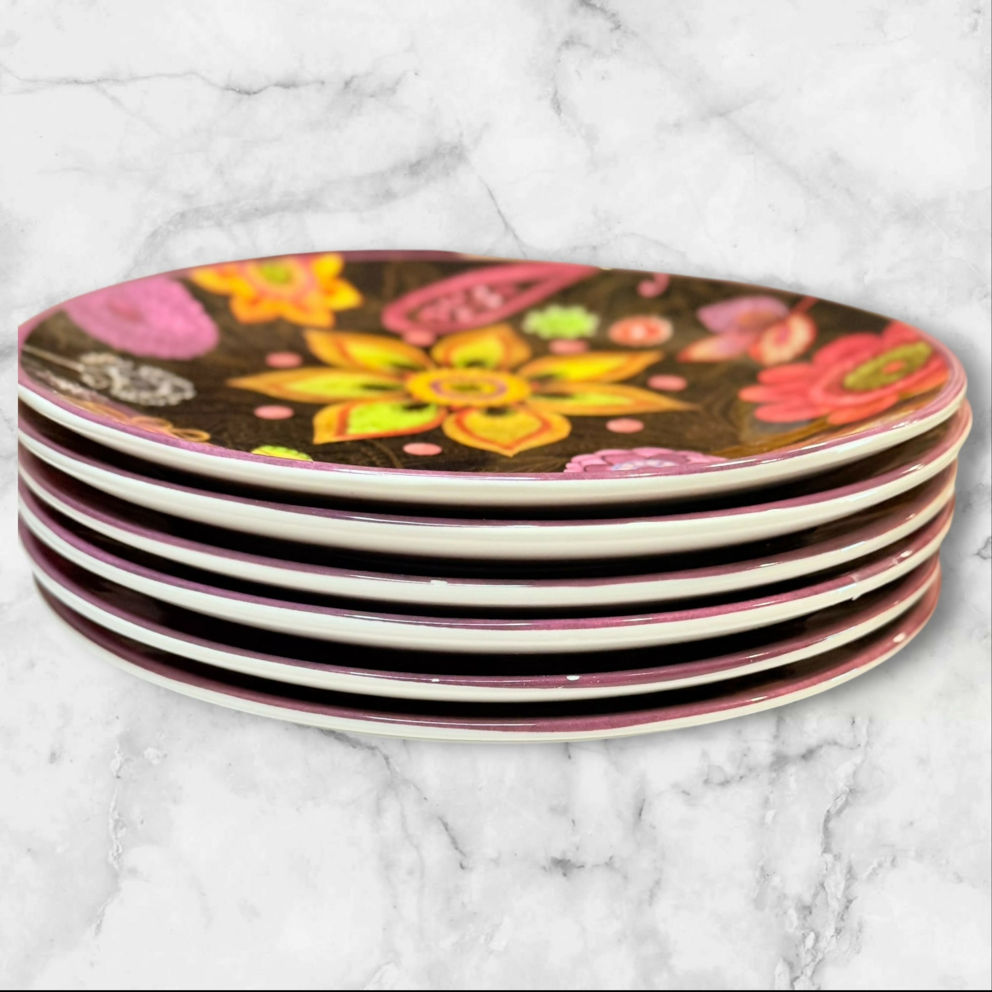 Certified International Sue Zipkin Dinner Plates | Set of 6 | Gently Used