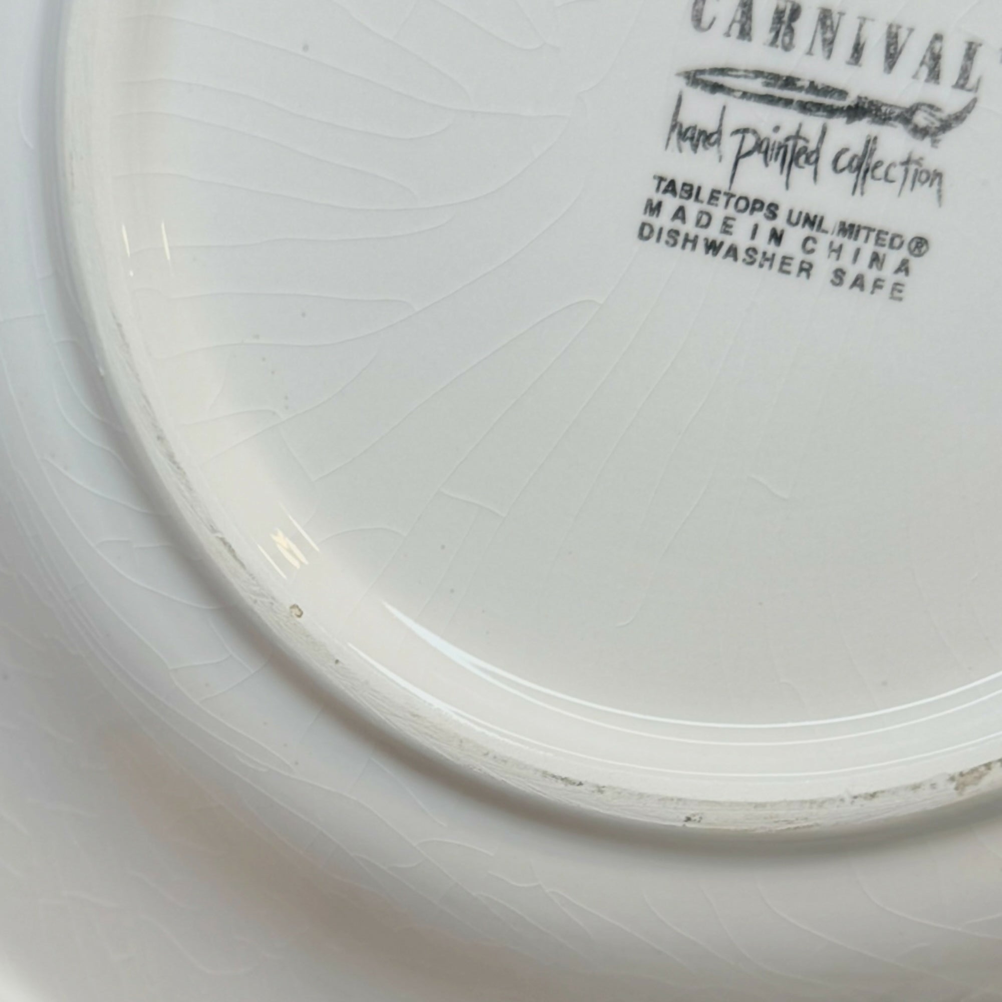 Tabletops Unlimited Carnival Salad Plates Set of 5 | Excellent Condition