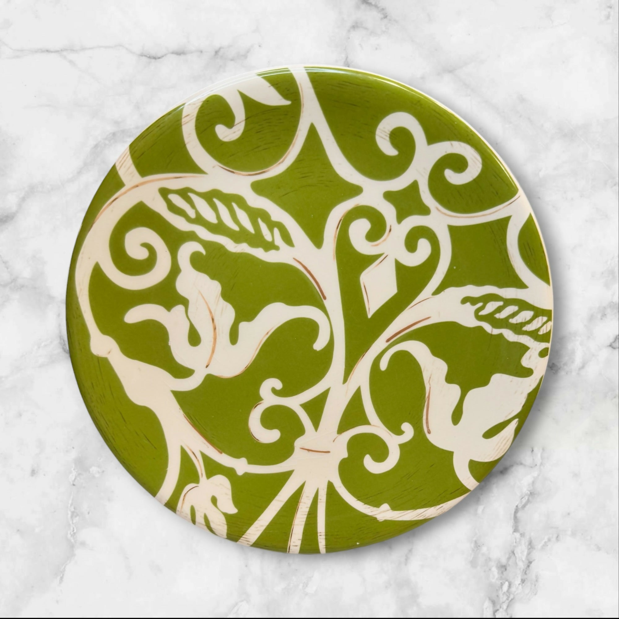 Pier 1 Graphic Garden Salad Plates Set of 4 | Excellent Condition
