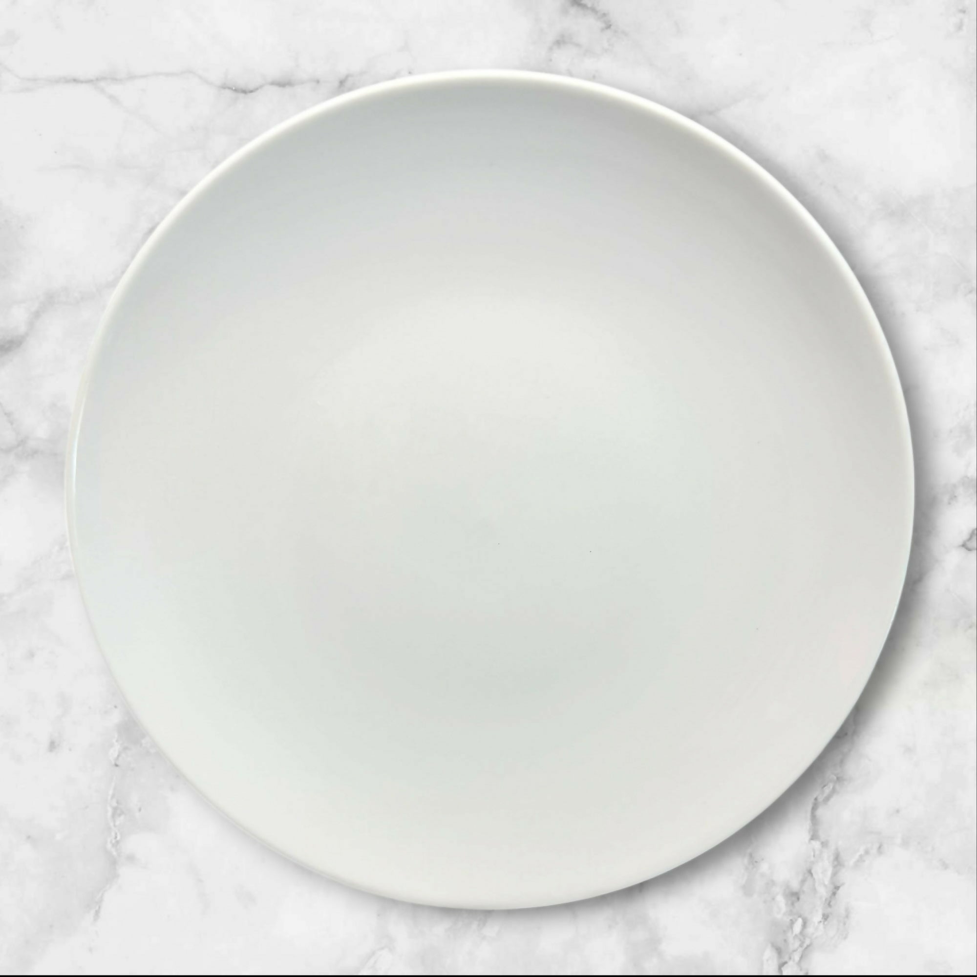 Pottery Barn Great White Coupe Salad Plates | Set of 6 | Good Condition