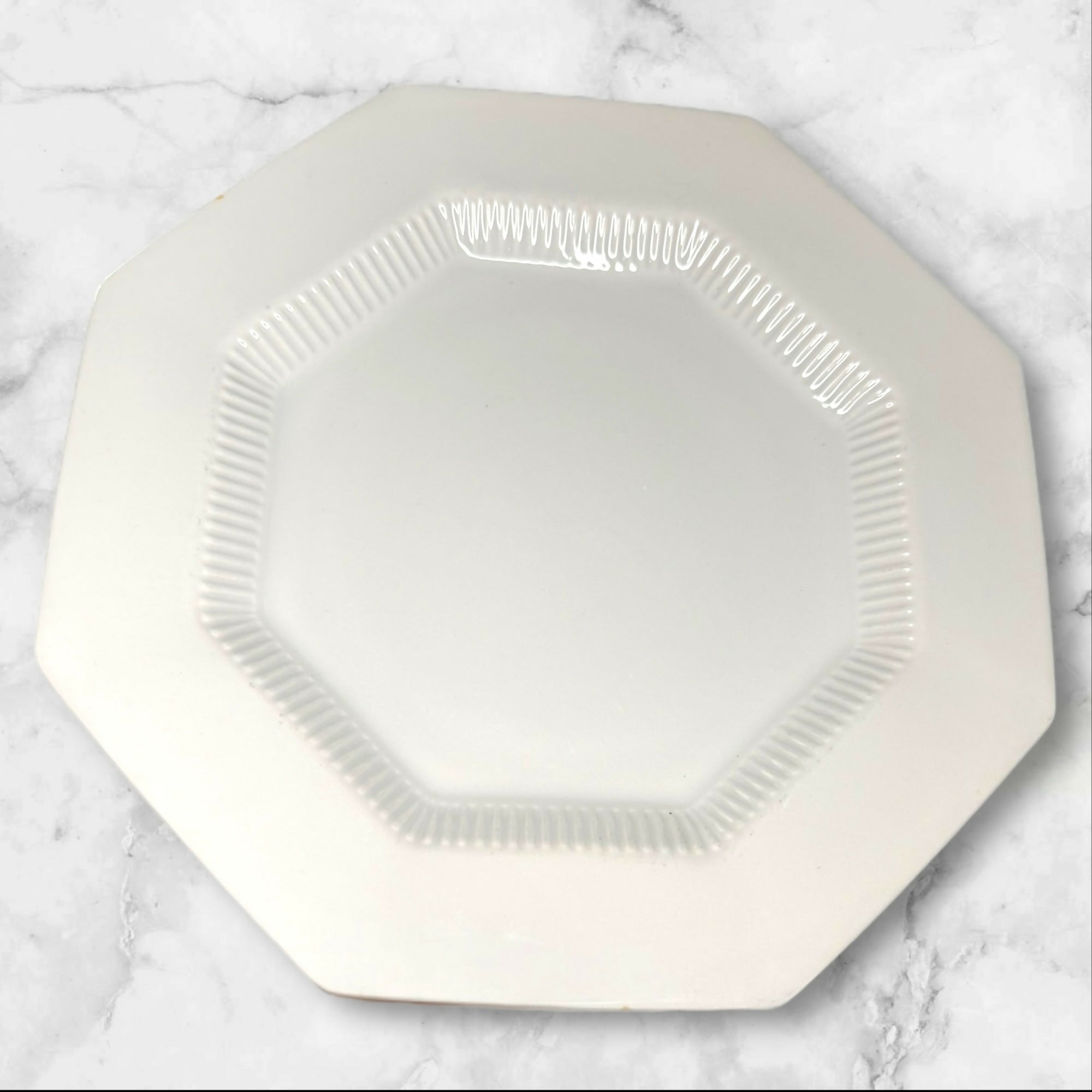 Independence White Ironstone Dinner Plates Japan | Set of 6 | Good Condition