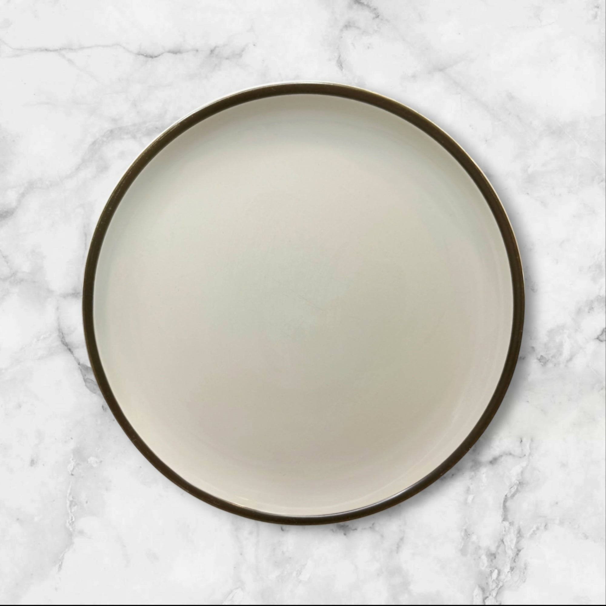 Denby-Langley Summit White Dinner Plates | Set of 4 | Great Condition