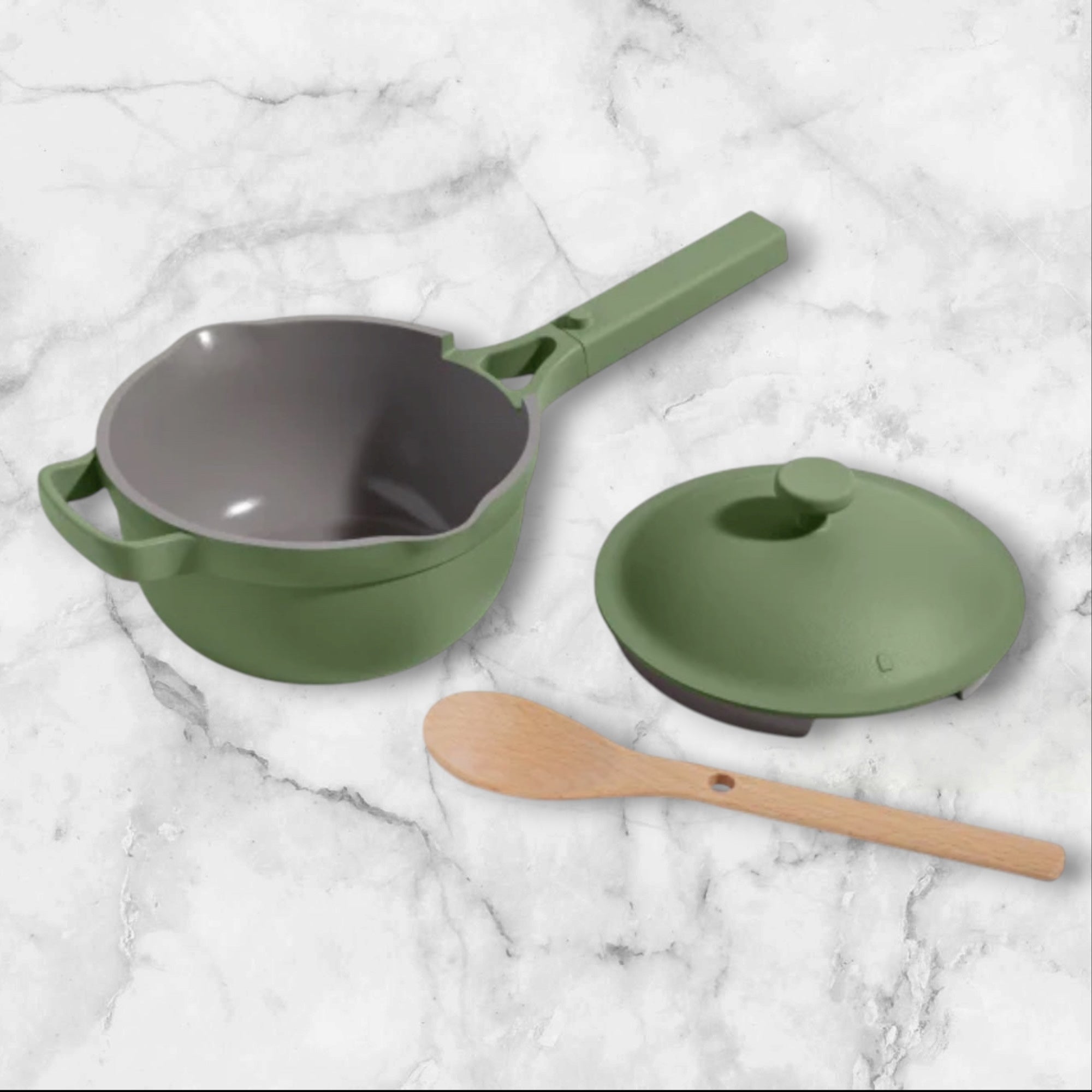 Our Place Mini Perfect Pot 2.0 Sage Green Nonstick | 2.5 Qt | New in Box