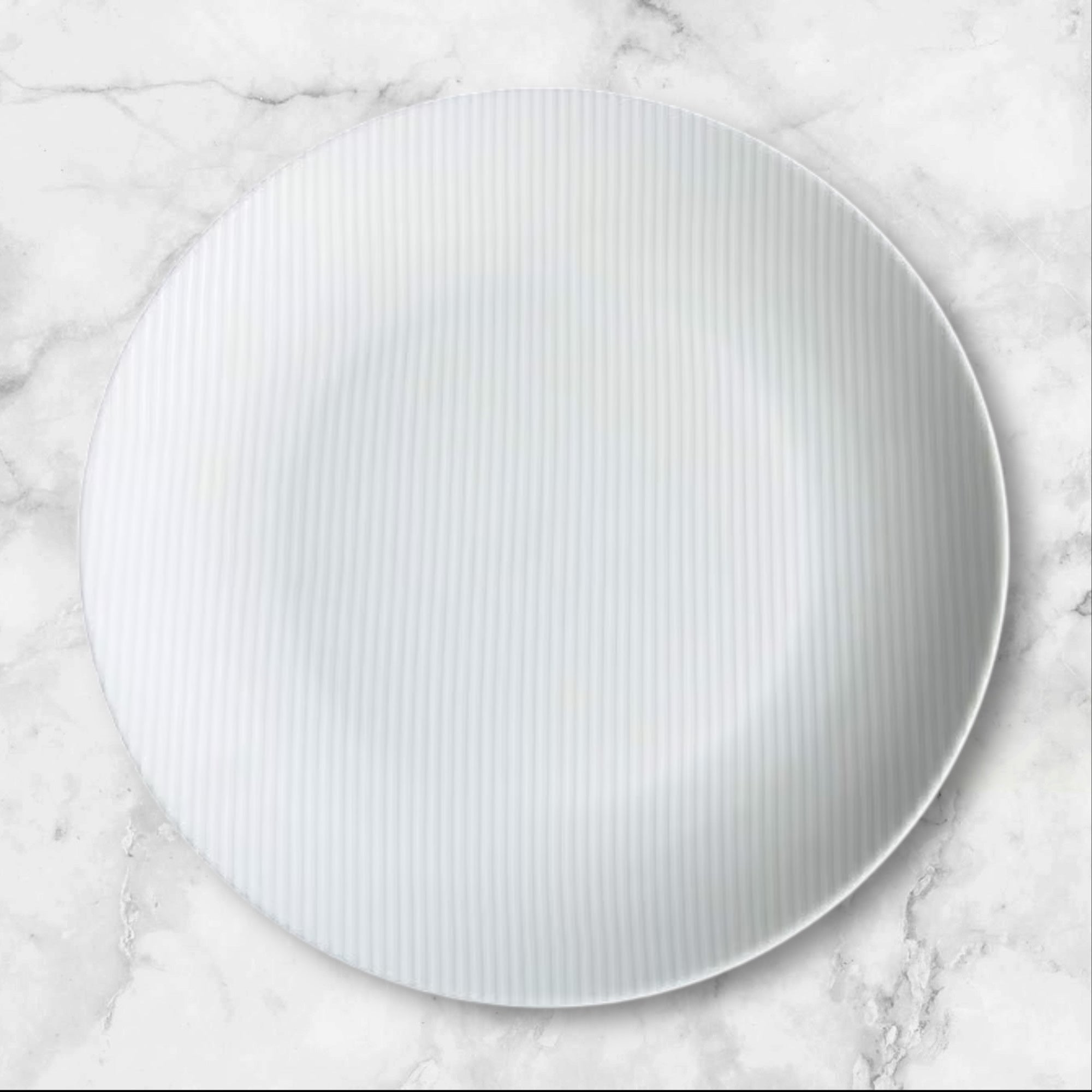 Mikasa Cheers White Porcelain Salad Plates | Set of 4 | Excellent Condition