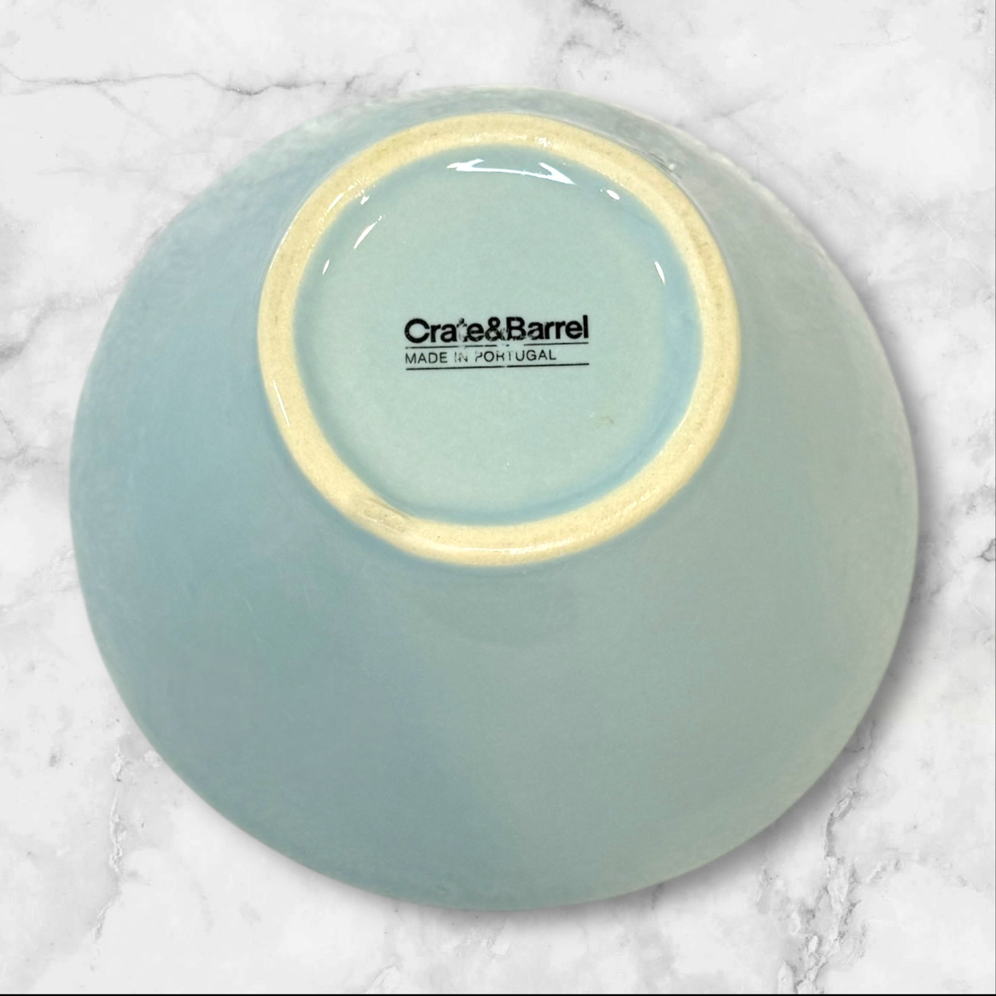 Crate & Barrel Marin Blue Soup/Cereal Bowls | Set of 2 | Immaculate Condition