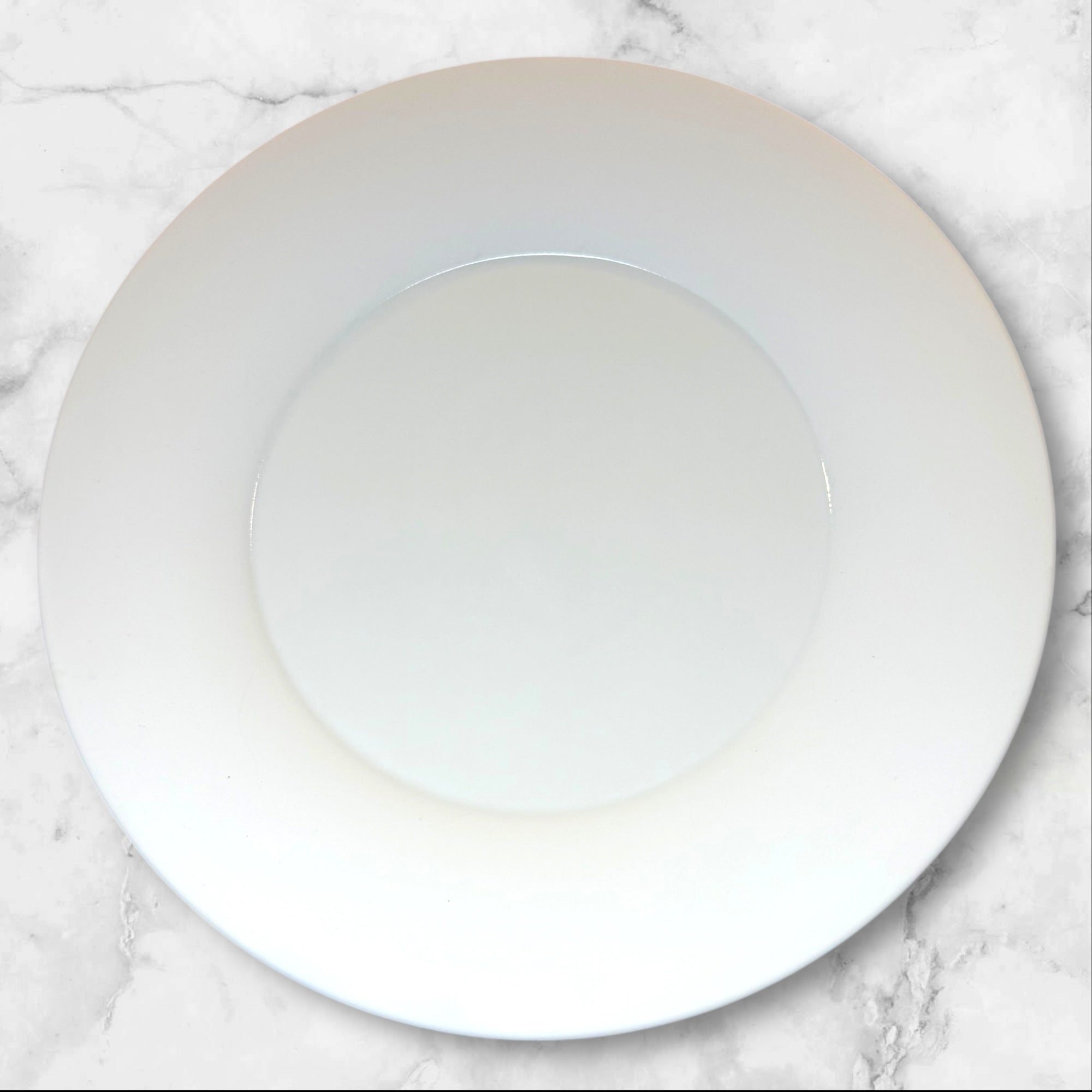 Hering Berlin Velvet White Dinner Plates | Set of 4 | Excellent Condition