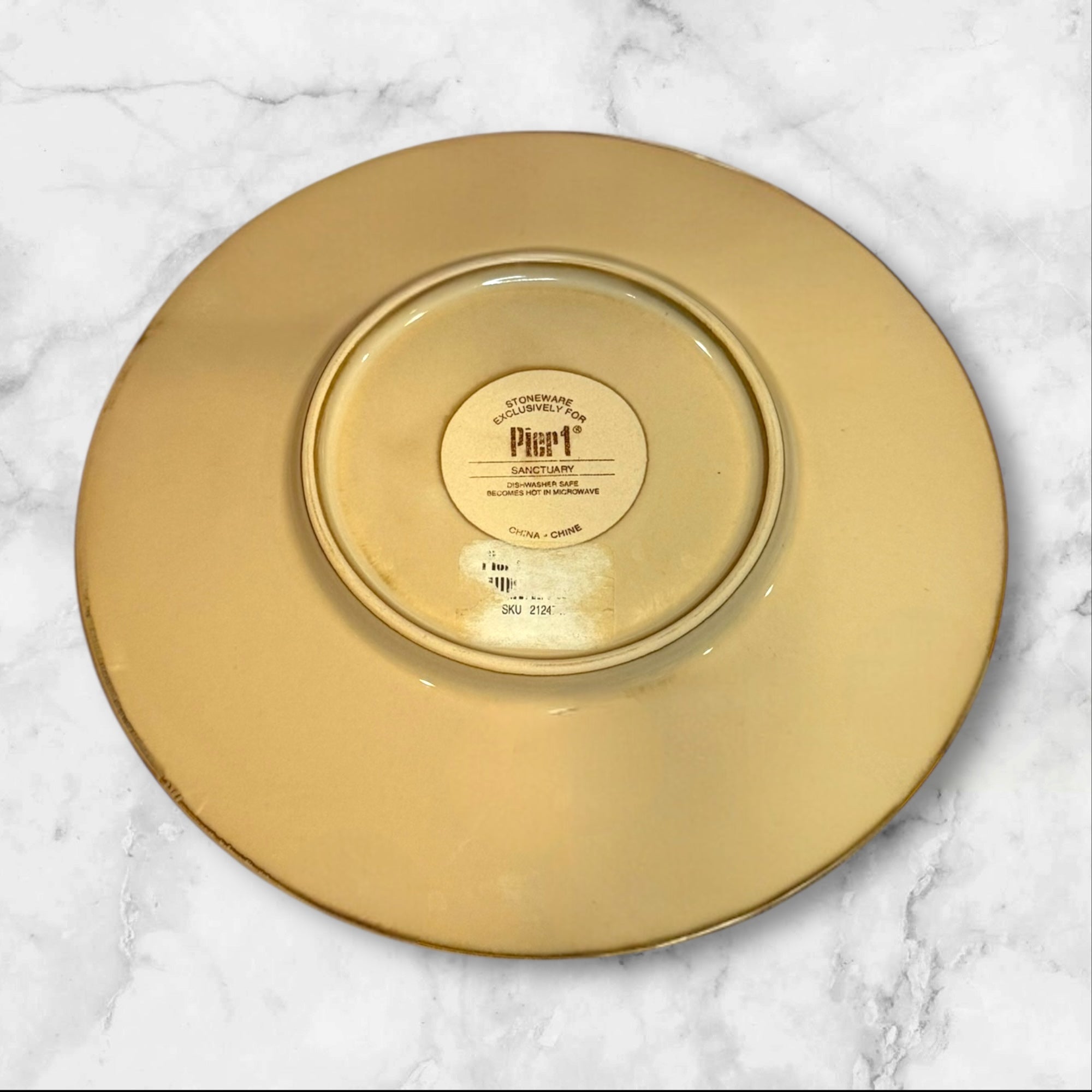 Pier 1 Sanctuary Salad Plates | Set of 4 | Reactive Glaze | Good Condition