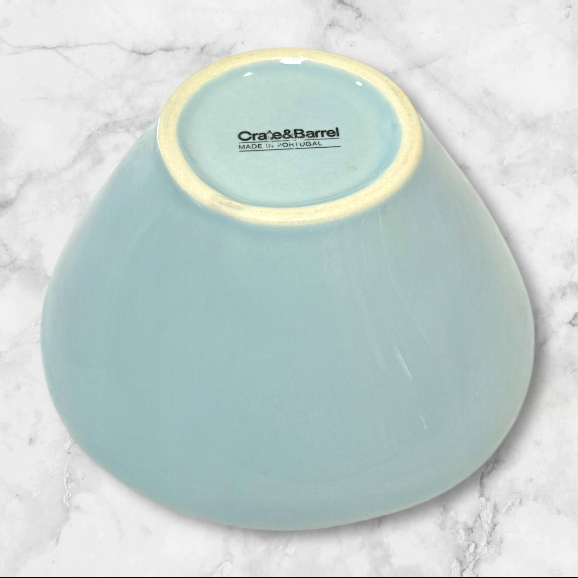 Crate & Barrel Marin Blue Soup/Cereal Bowls | Set of 2 | Immaculate Condition