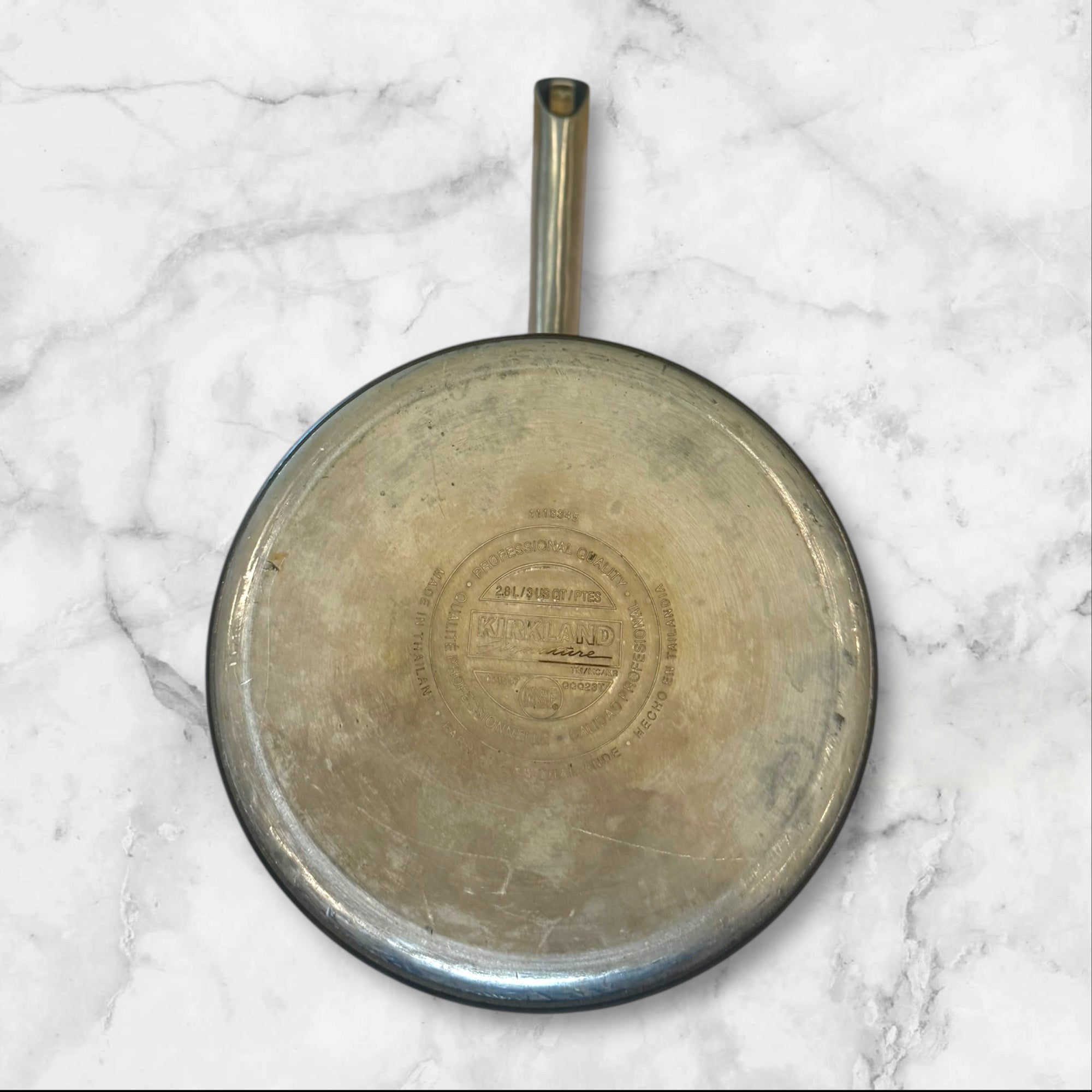 Kirkland Signature Hard Anodized Sauce Pan with Lid | 3 Qt | Good Condition